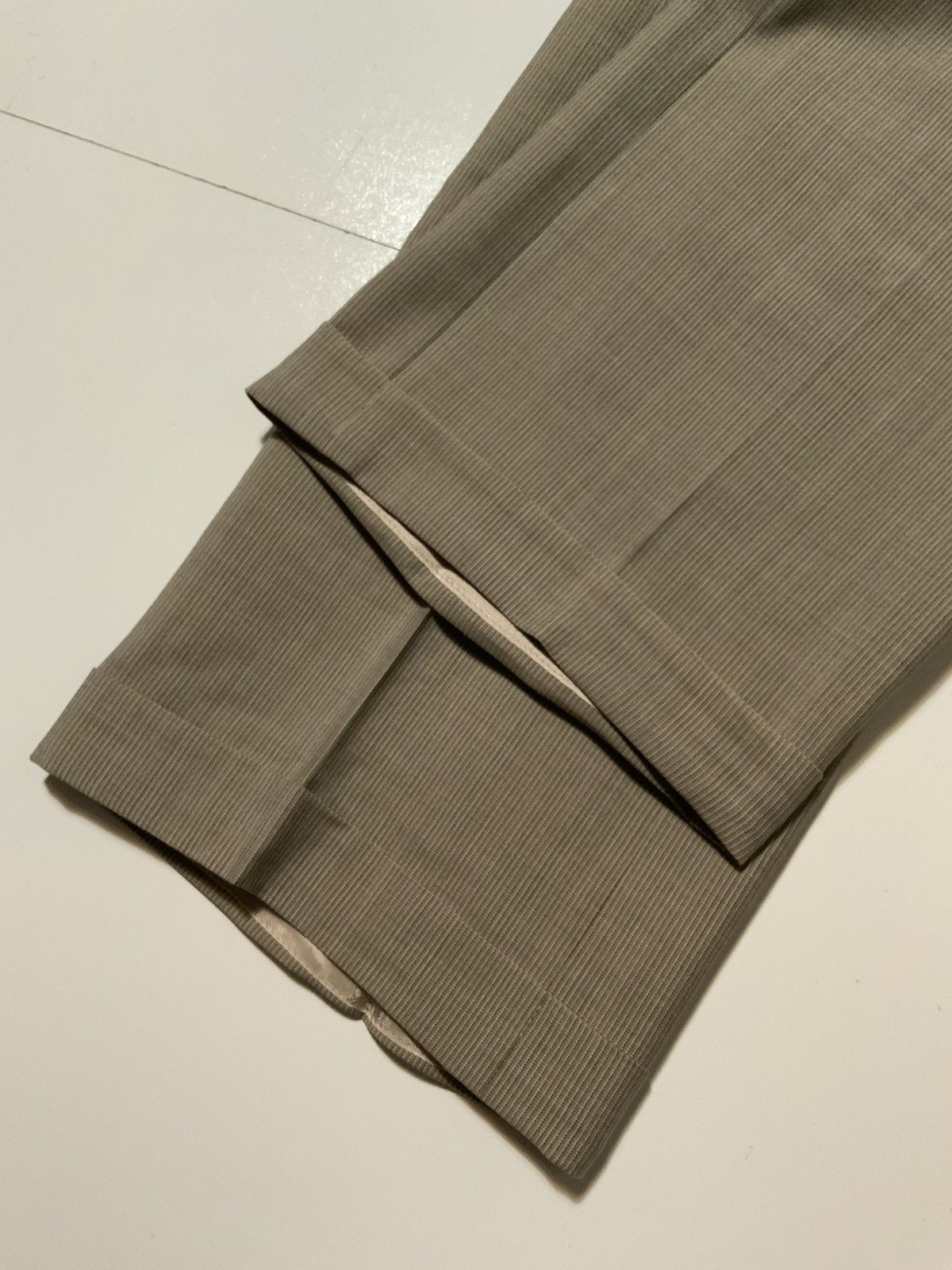 Vintage Vintage 50s 60s Gabardine Striped Talon Zipper Cuffed Pants Size US 31 - 5 Thumbnail