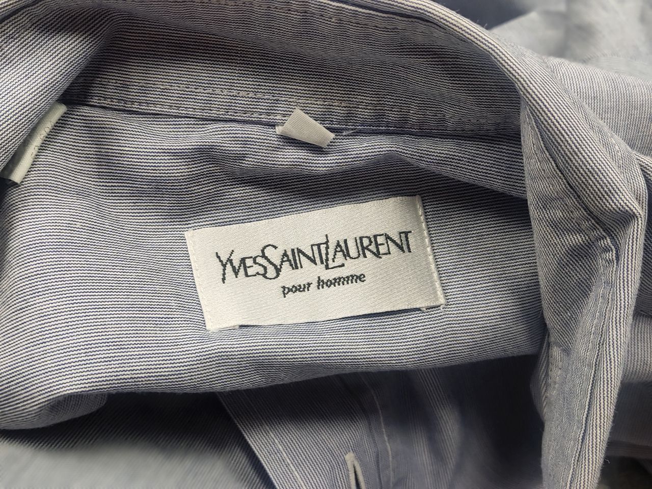 Yves Saint Laurent Vintage 90's Yves Saint Laurent ysl Button Casual Shirt Size US XL / EU 56 / 4 - 12 Thumbnail