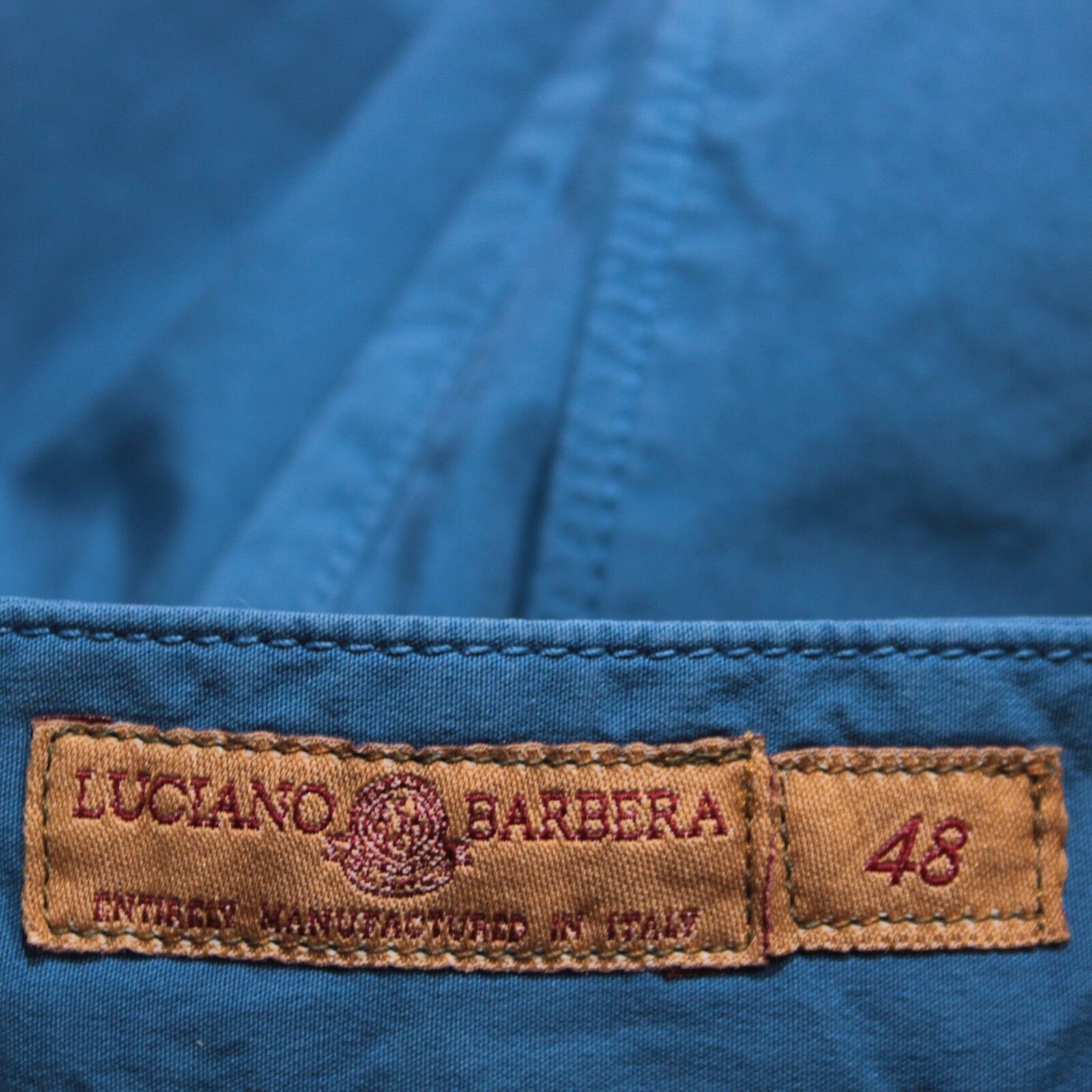 Luciano Barbera Luciano Barbera New with tags Chino Size 32 US In Blue Size US 32 / EU 48 - 5 Thumbnail