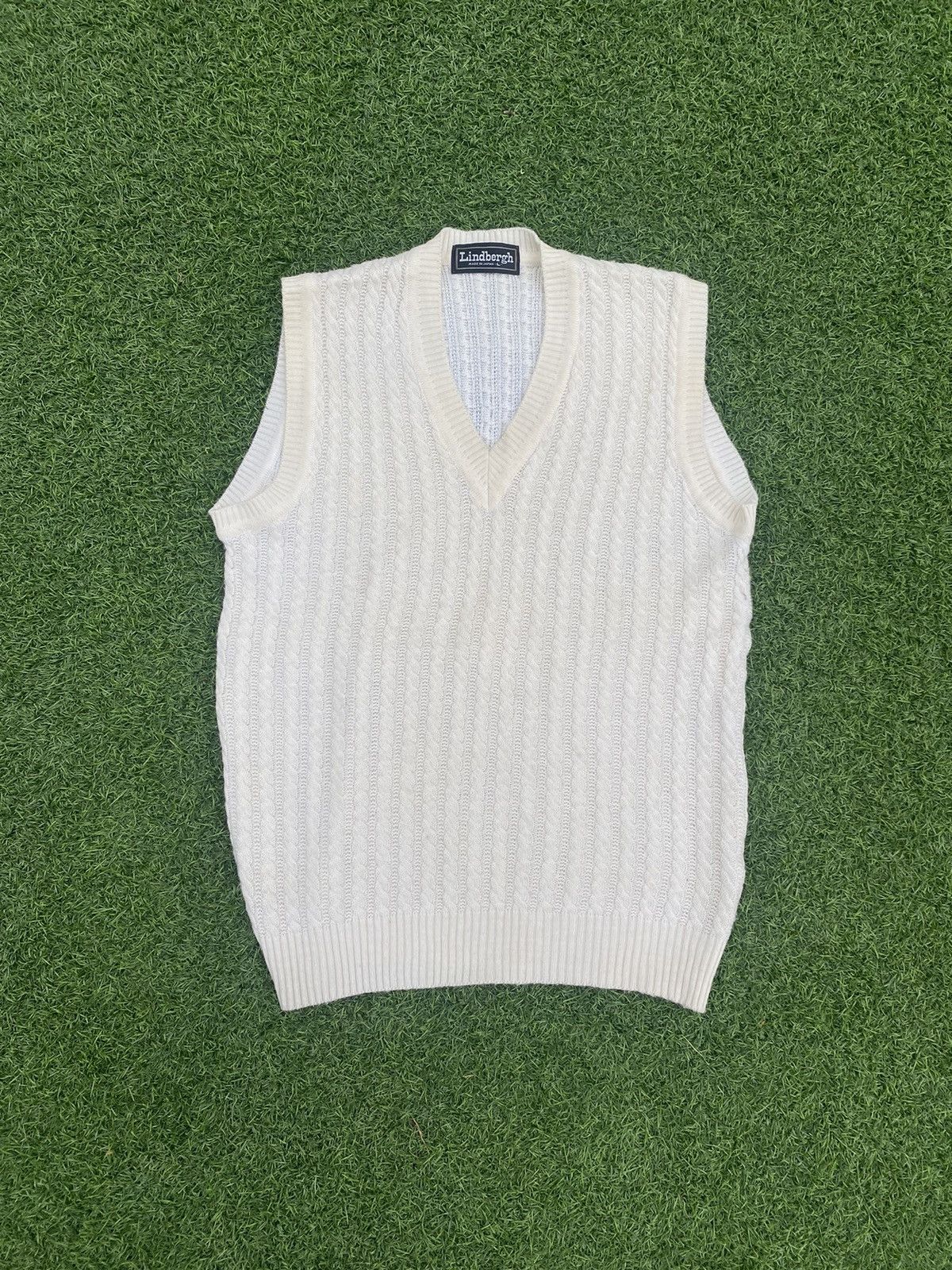 Japanese Brand × Lindbergh LINDBERGH KNITTED VEST Size US M / EU 48-50 / 2 - 1 Thumbnail