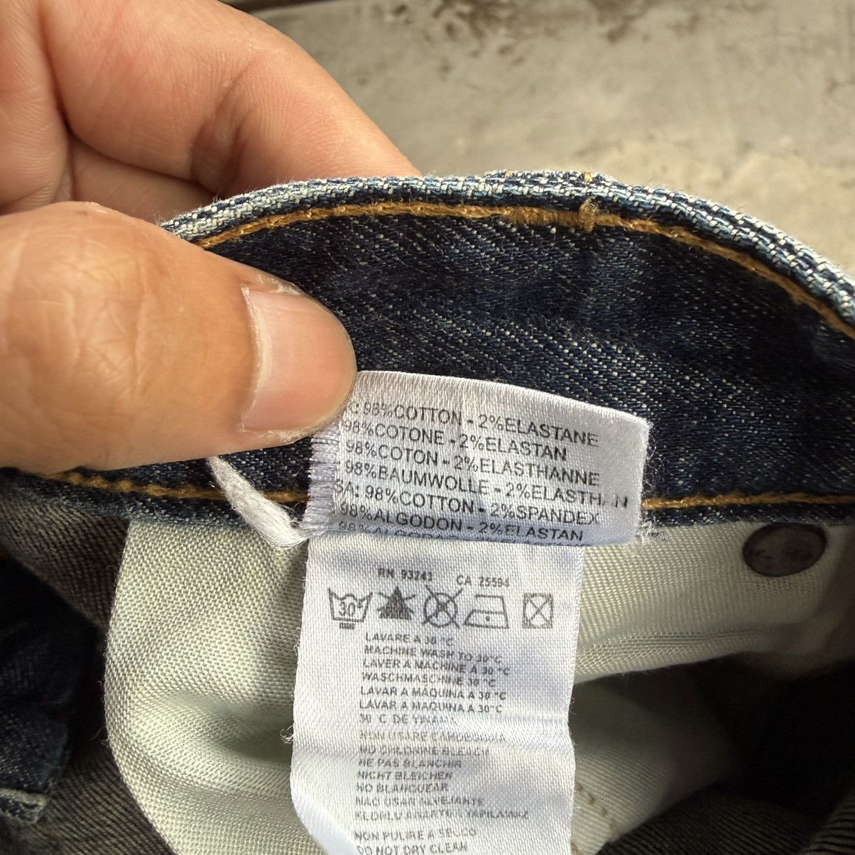 55DSL W33x27 Vintage 55DSL Flare Faded Denim Jean Pants Size US 33 - 14 Thumbnail