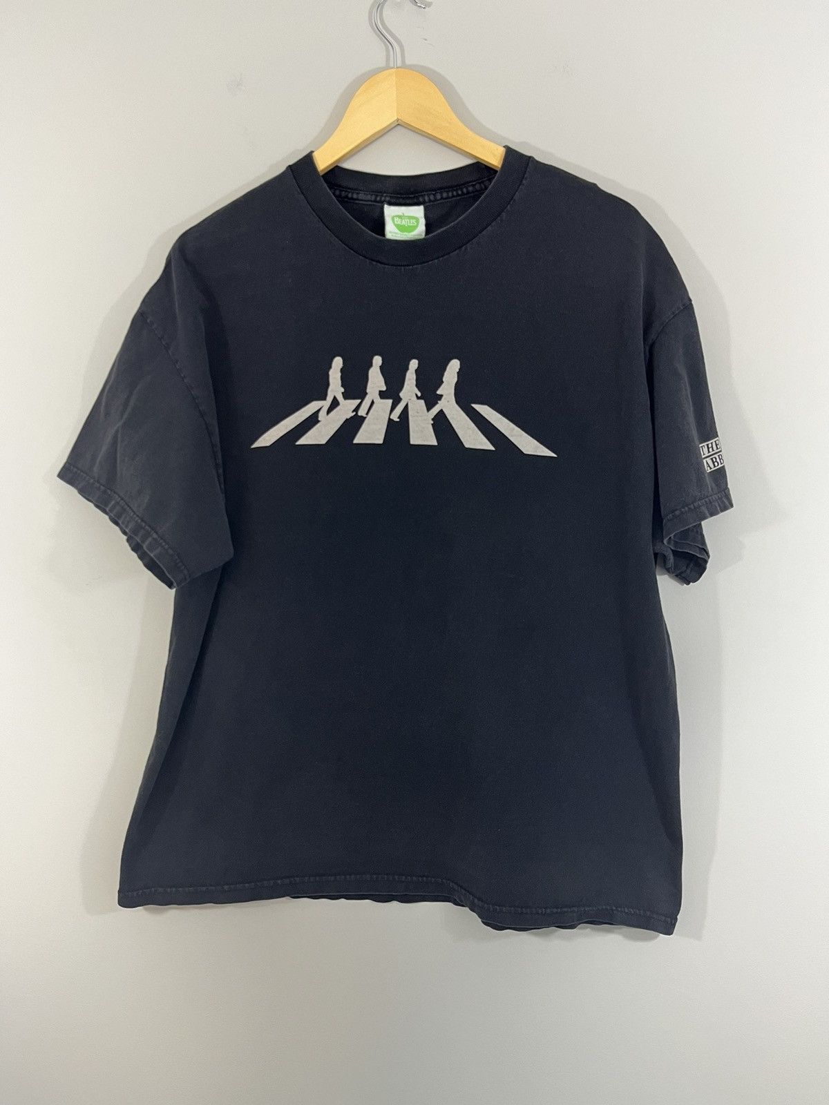 The Beatles Sun Faded 2005 Abbey Road Album Band Tee