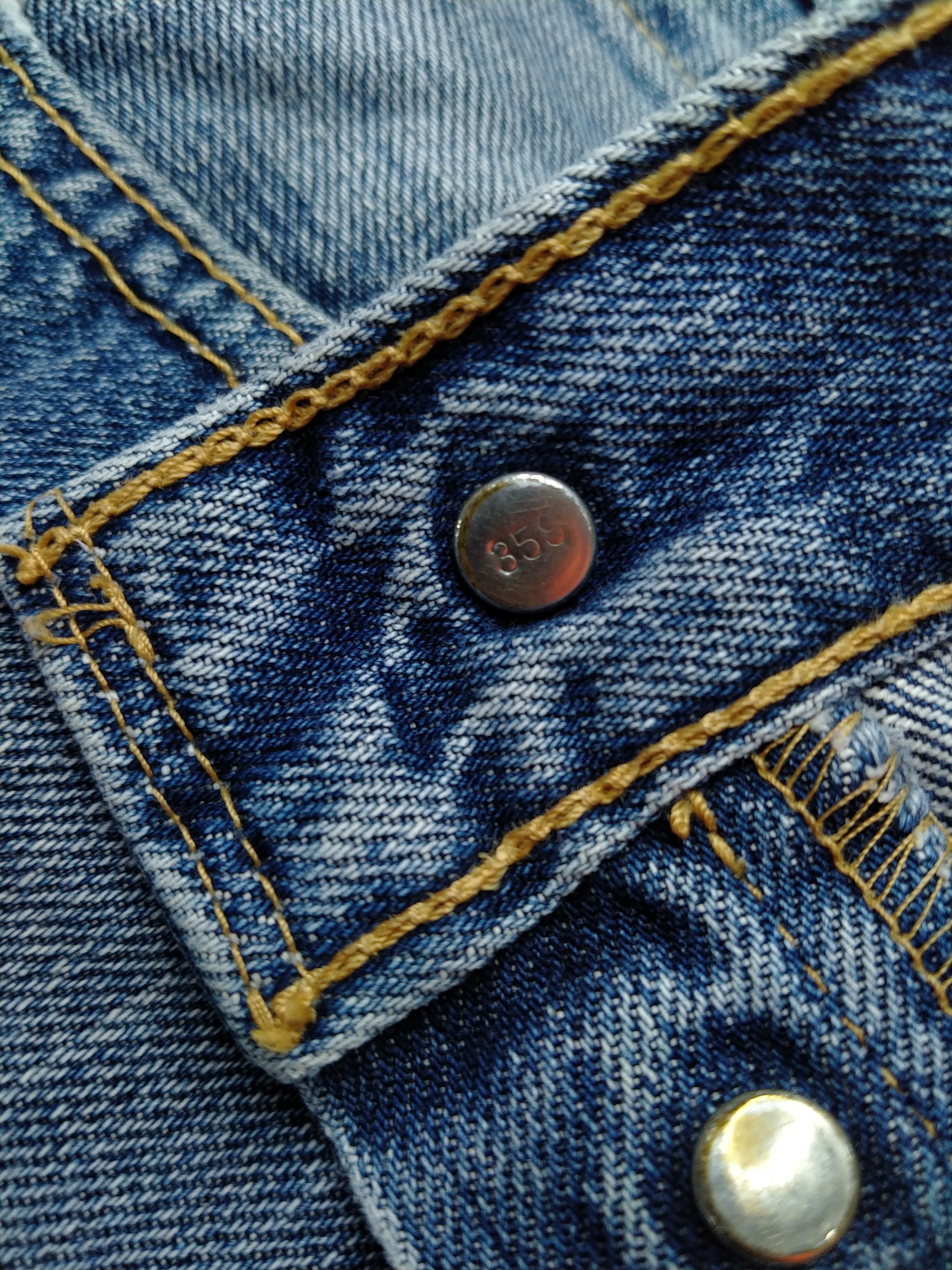 Japanese Brand Vintage Levi's 501 Distressed Denim 33x31.5 -JN135 Size US 33 - 9 Thumbnail