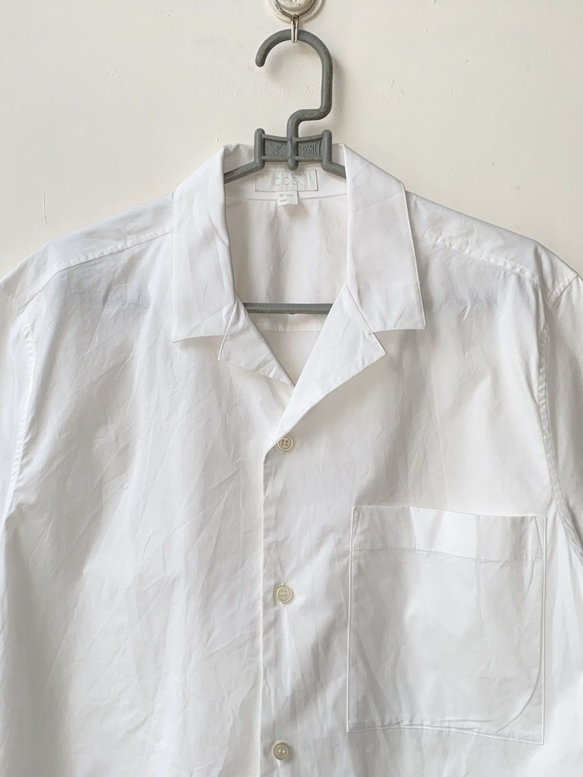 Cos COS Collection Of Style White Boxy Shirt Size US M / EU 48-50 / 2 - 3 Thumbnail
