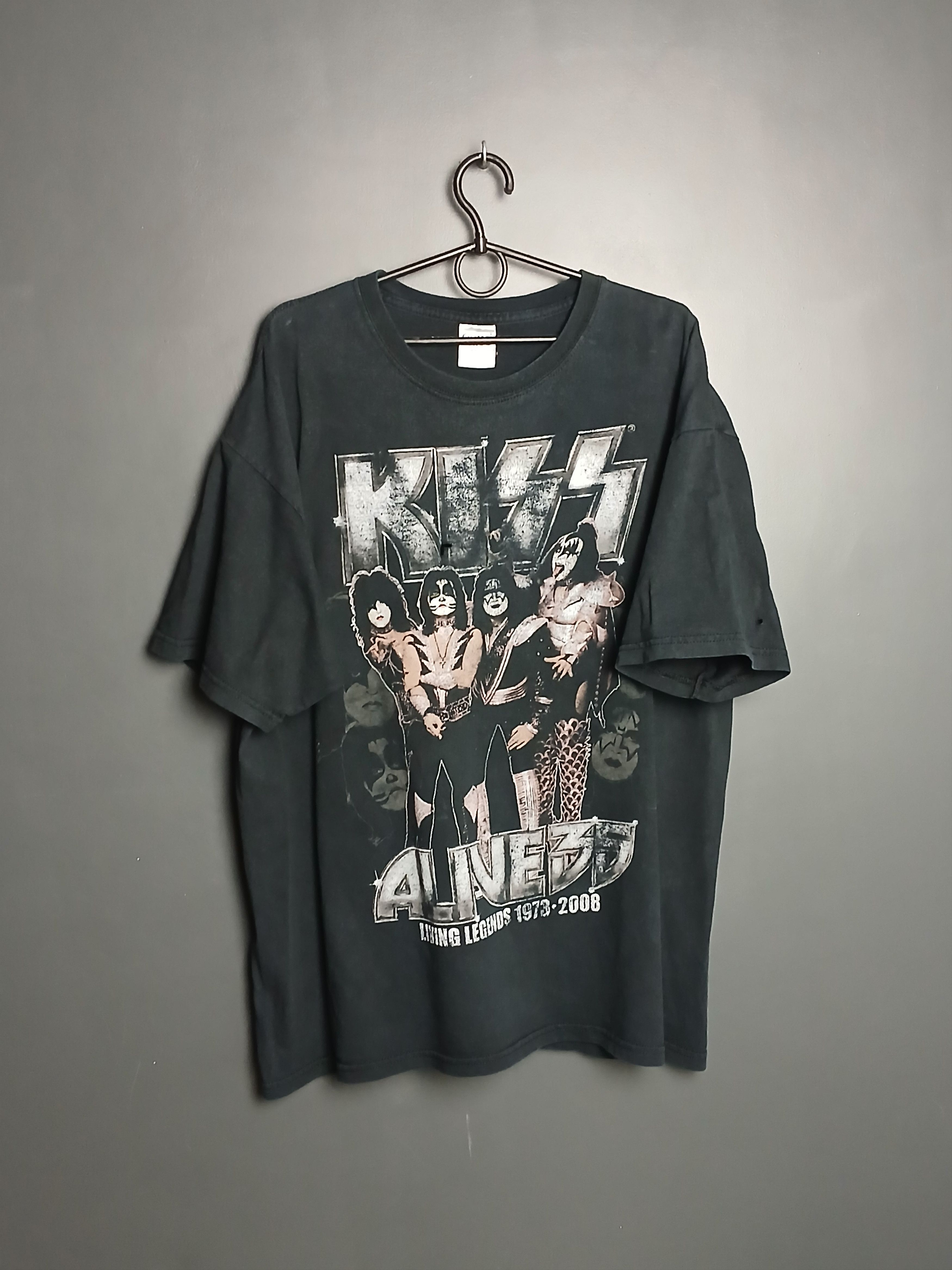 Band Tees × KISS Kiss Alive 35 Tour T-Shirt Size US XL / EU 56 / 4 - 1 Thumbnail