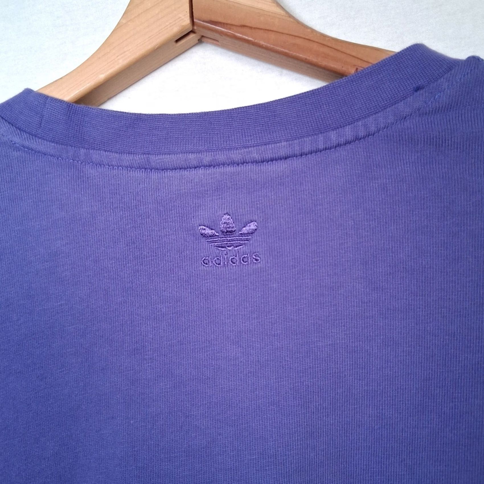 Adidas Adidas Shirt 2XL Women Purple Crochet? Size XXL / US 16-18 / IT 52-54 - 4 Thumbnail