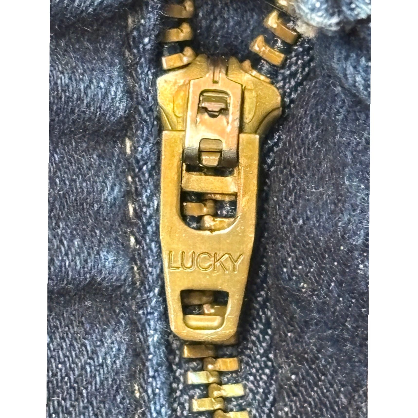 Lucky Brand Lucky Brand Jeans Women 31 30 Dark Wash Straight Leg Denim Premium Orta Stretch 5-Pocket Logo Patch Size 24" / US 00 / IT 34 - 3 Thumbnail
