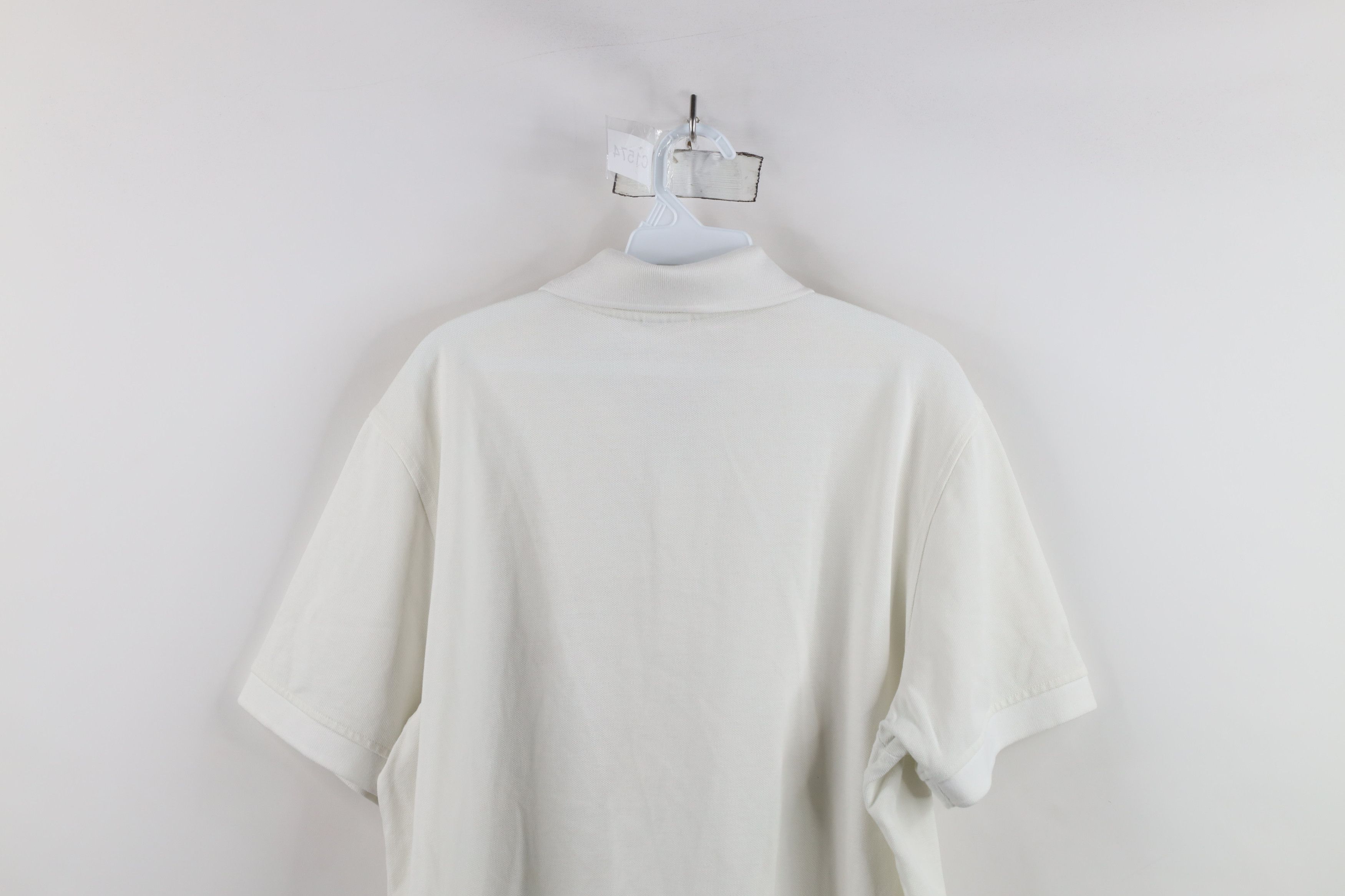 Brooks Brothers × Vintage Brooks Brothers Pique Cotton Performance Collared Polo White Size US XL / EU 56 / 4 - 11 Thumbnail