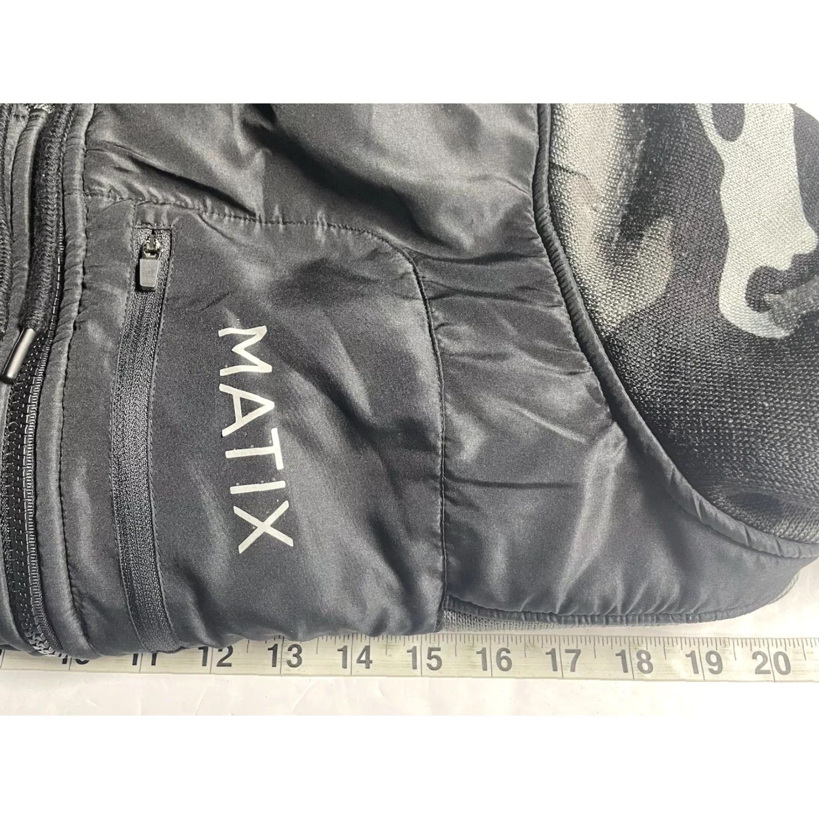 Vintage Matix Jacket Zip Up Hooded Sherpa Lining Size Small Gray Camouflage See Pics Mens Jacket Size US S / EU 44-46 / 1 - 4 Thumbnail