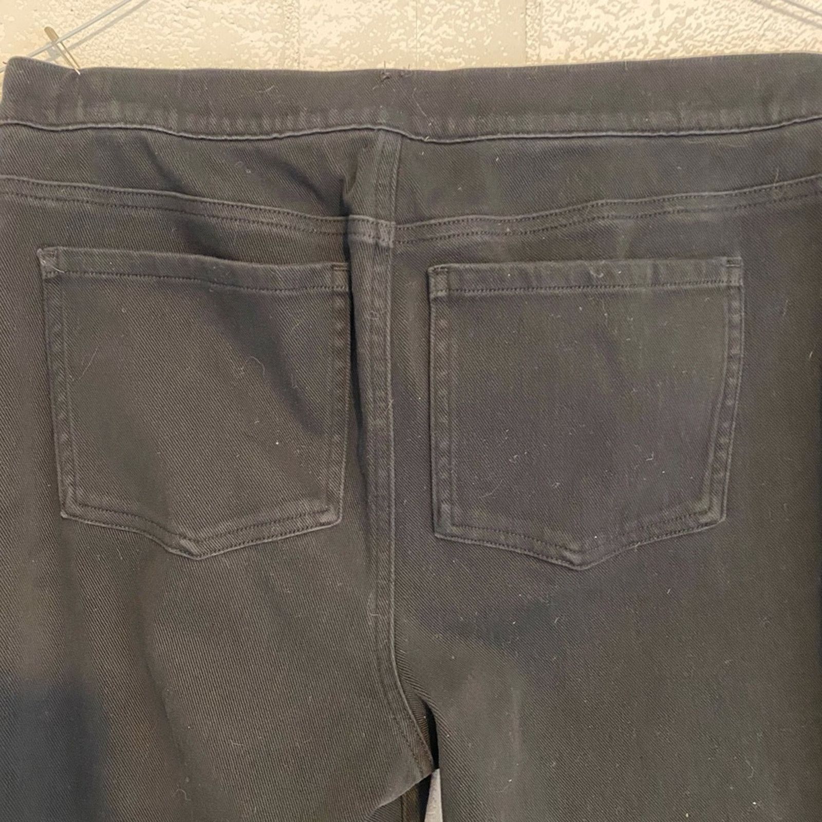 Spanx Spanx $100 Jean-ish Ankle Leggings BLK XL EUC Size 32" / US 10 / IT 46 - 7 Thumbnail
