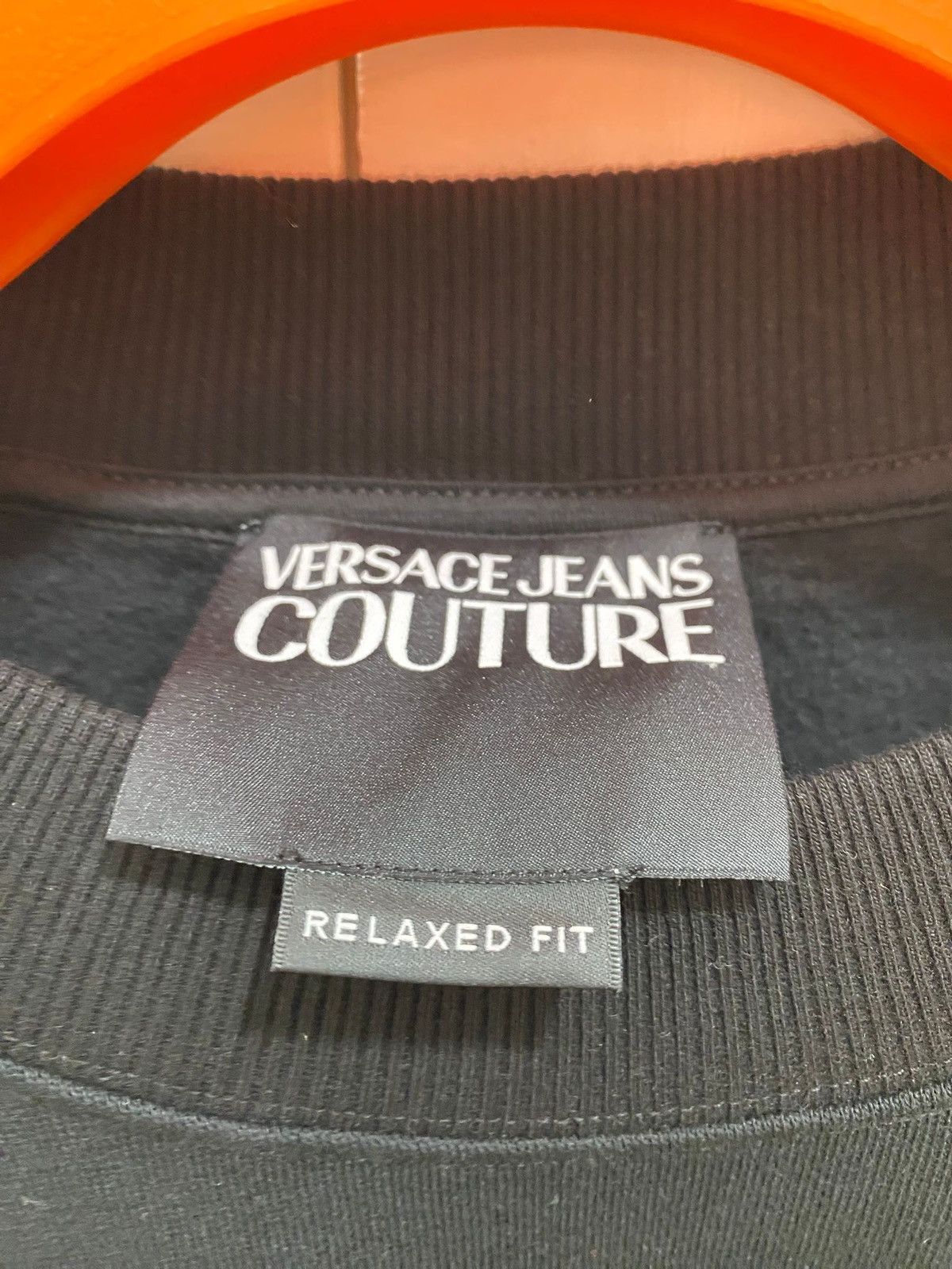 Versace Jeans Couture Versace Jeans Culture Fleece Garazta sweatshirt XL, black, Size US XL / EU 56 / 4 - 5 Thumbnail