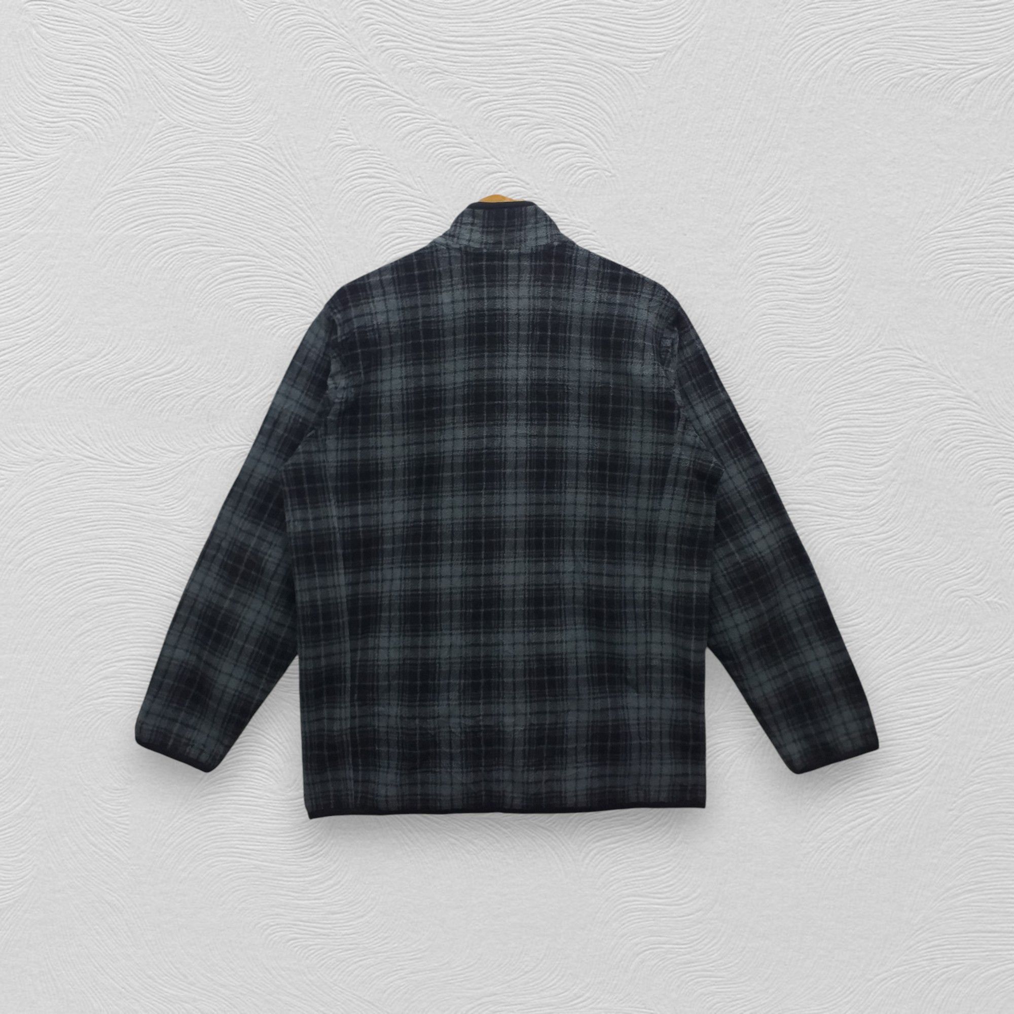 Japanese Brand Uniqlo Fleece Checked Jacket -J006 Size US XL / EU 56 / 4 - 2 Thumbnail