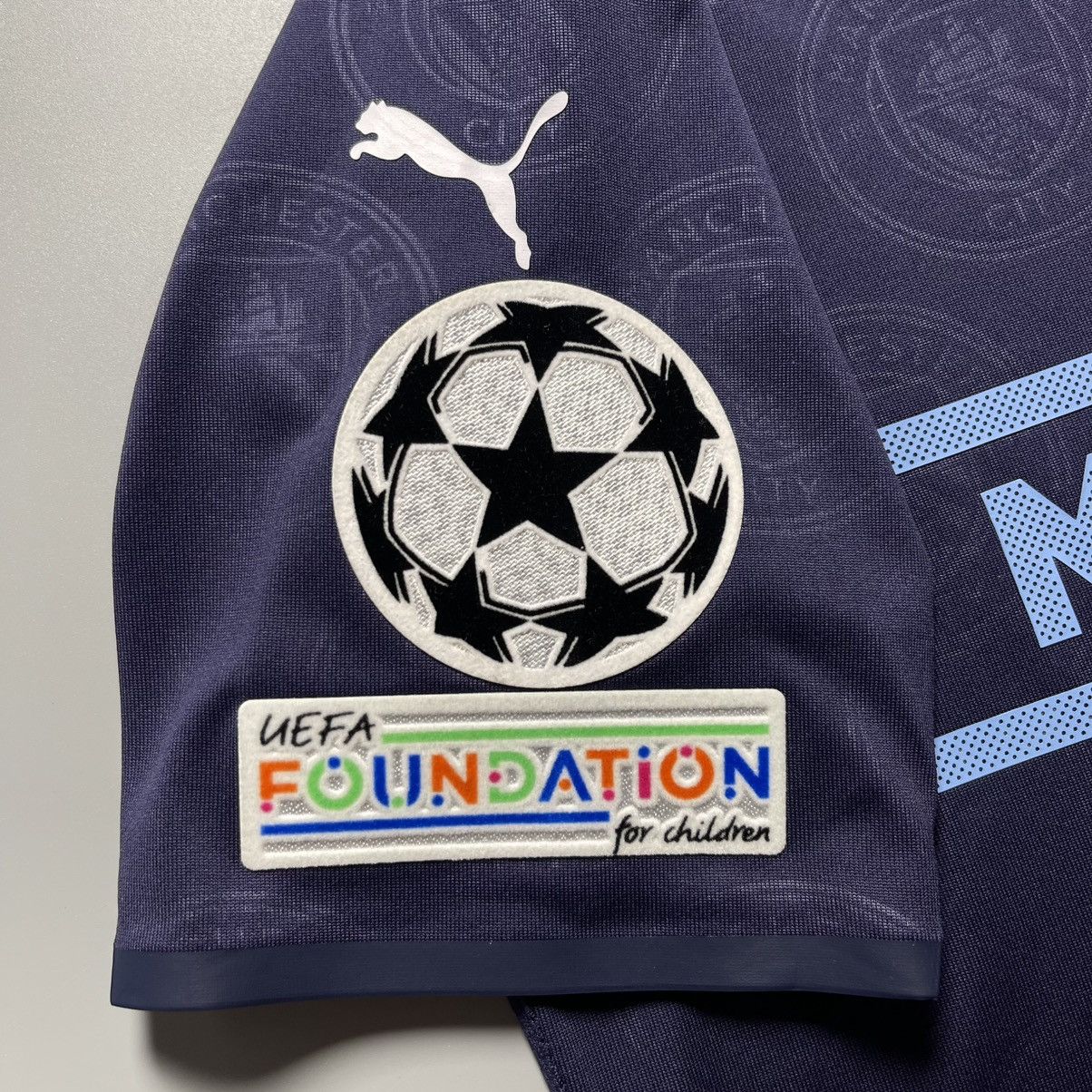 Puma × Vintage MANCHESTER CITY PUMA 2021/2022 SOCCER THIRD JERSEY #47 FODEN Size US S / EU 44-46 / 1 - 5 Thumbnail
