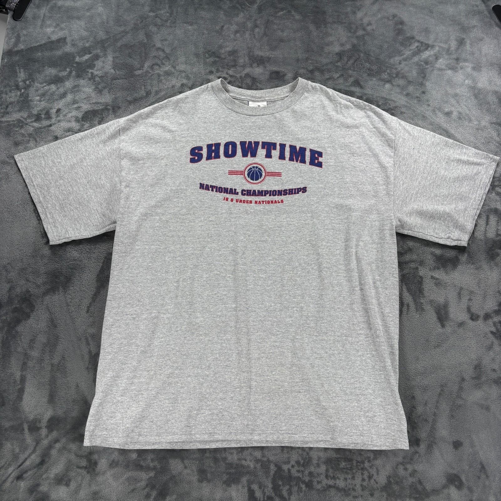 Adidas Adidas Showtime National Championships Tee XL Gray Basketbal Size US XL / EU 56 / 4 - 1 Thumbnail