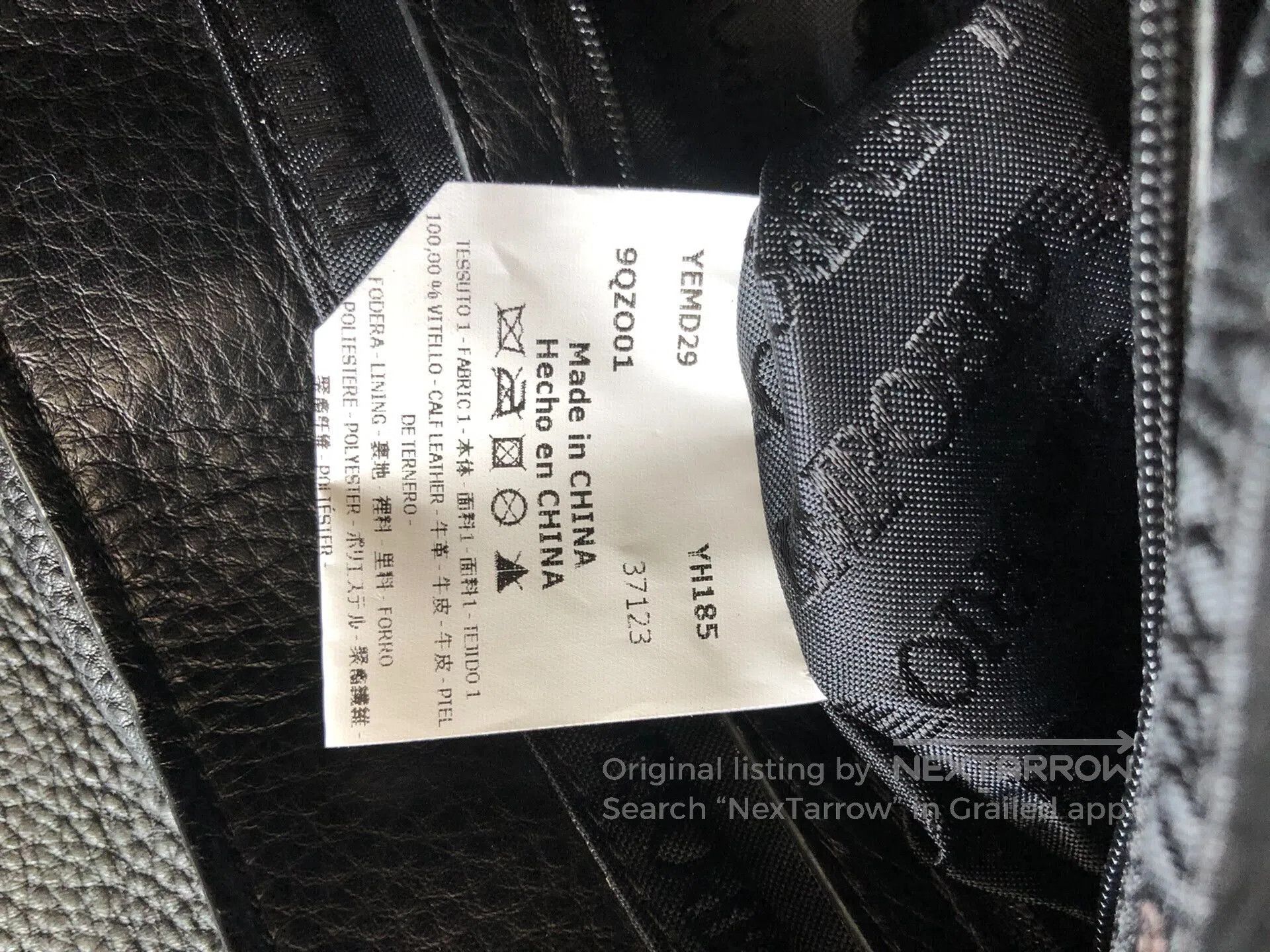 Armani Emporio Armani Commemorative Calfskin Shoulder Bag. Size ONE SIZE - 7 Thumbnail