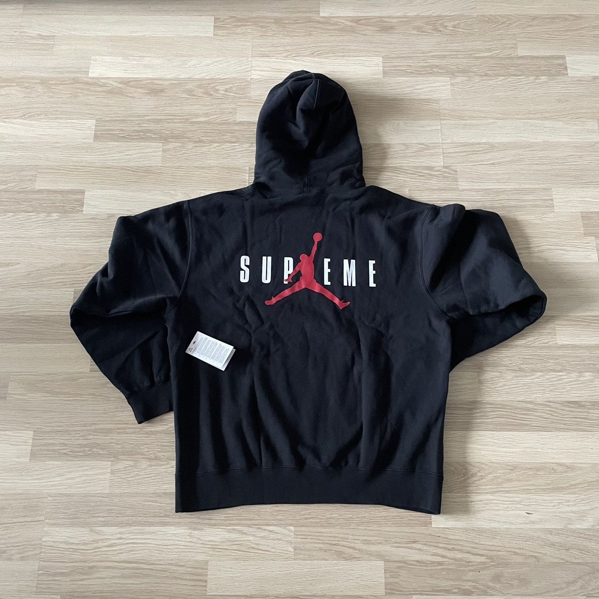 Supreme Jordan Hooded Sweatshirt L（Supreme x Jordan Hooded
