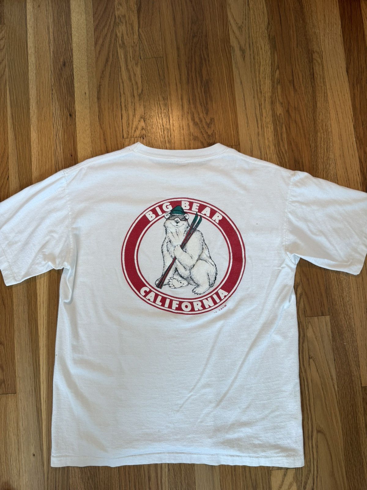 Vintage Vintage Big Bear California Logo T Shirt Size US M / EU 48-50 / 2 - 4 Thumbnail