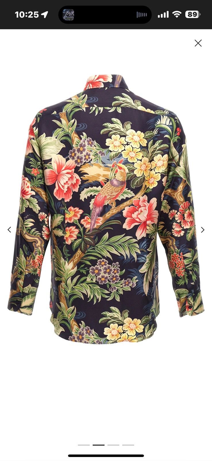 Etro ETRO Silk Floral Button Up Shirt Size US M / EU 48-50 / 2 - 2 Thumbnail