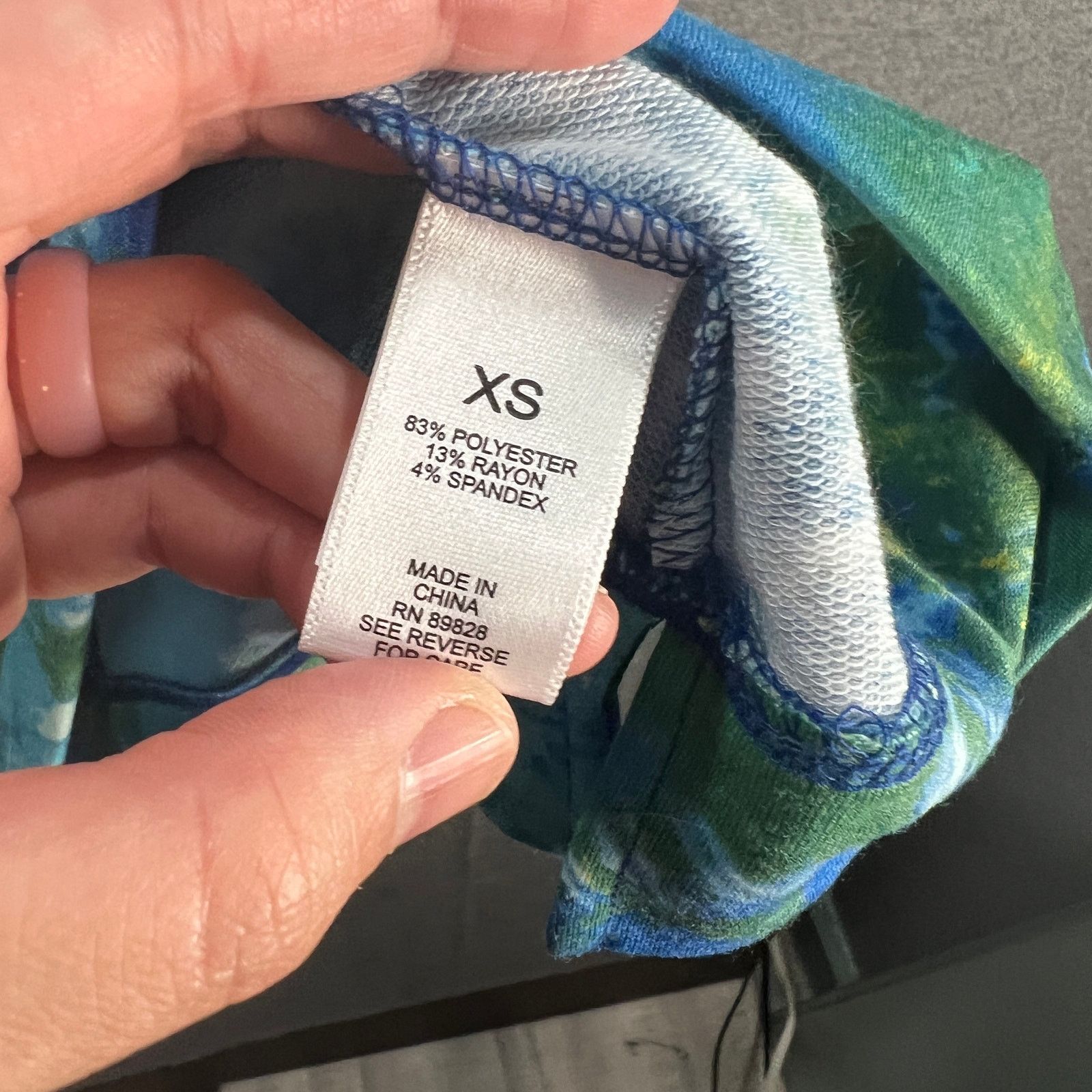 Other LOGO Lounge by Lori Goldstein Tie-Dye Frenc Size XS / US 0-2 / IT 36-38 - 10 Thumbnail