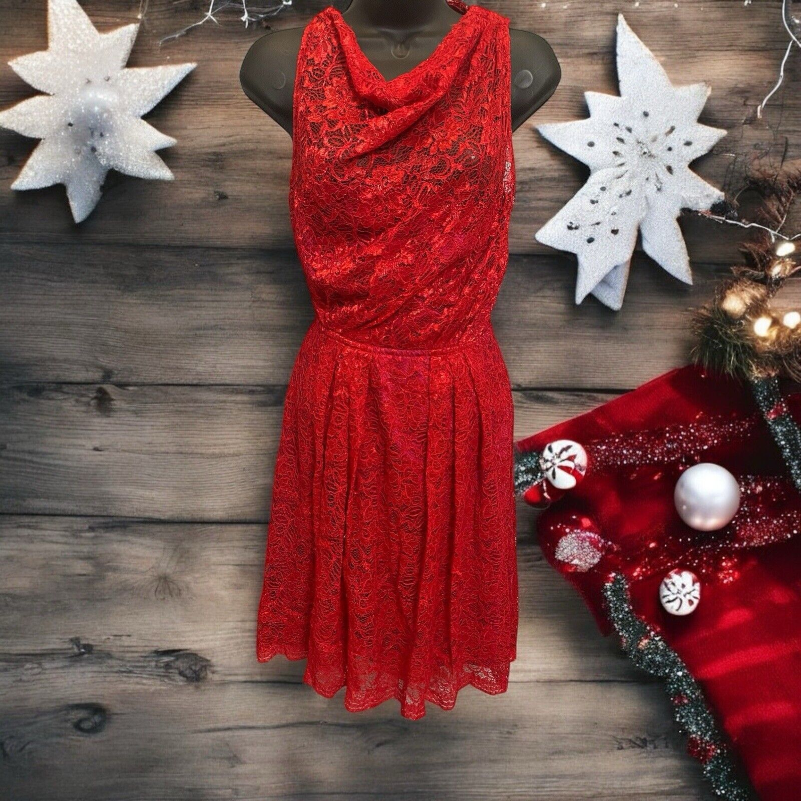 Other Sophies ballet Red Lace dress 0 Size XS / US 0-2 / IT 36-38 - 1 Thumbnail