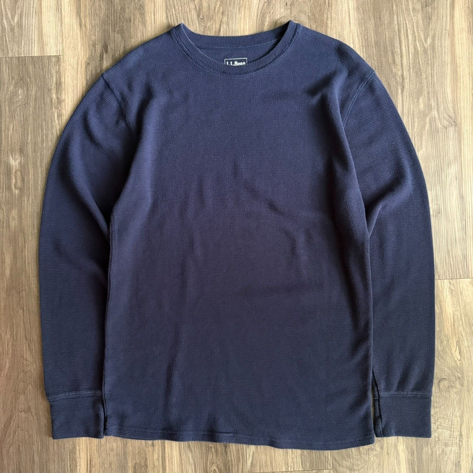 L.L. Bean Vintage Waffle Knit Thermal Shirt Long Sleeve Men's Size L Size US L / EU 52-54 / 3 - 2 Thumbnail