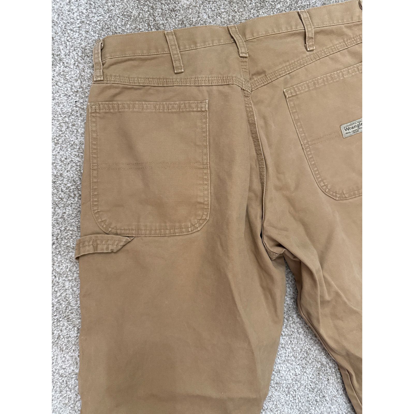 Wrangler Wrangler Men's Classic Carpenter Jeans in Acorn, 34x29 Size US 34 / EU 50 - 10 Thumbnail
