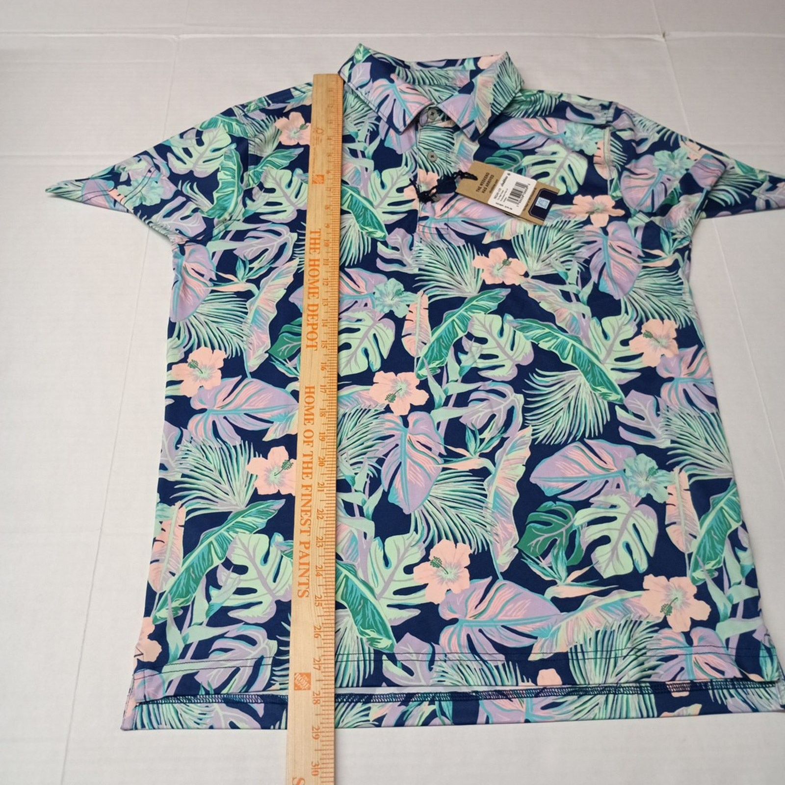 Chubbies Chubbies Men's Polo 2.0 Shirt "Night Fauna" Size M Medium Size US M / EU 48-50 / 2 - 6 Thumbnail