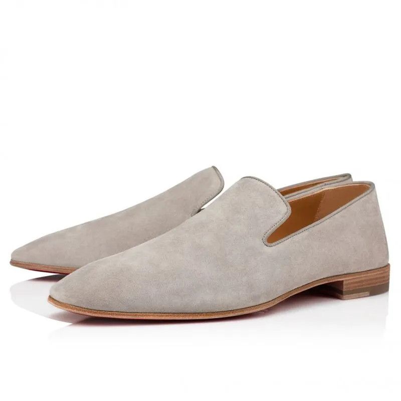 Christian Louboutin o1s1wg110924 Dandelion Flat Loafer in Brown Size US 10 / EU 43 - 1 Preview