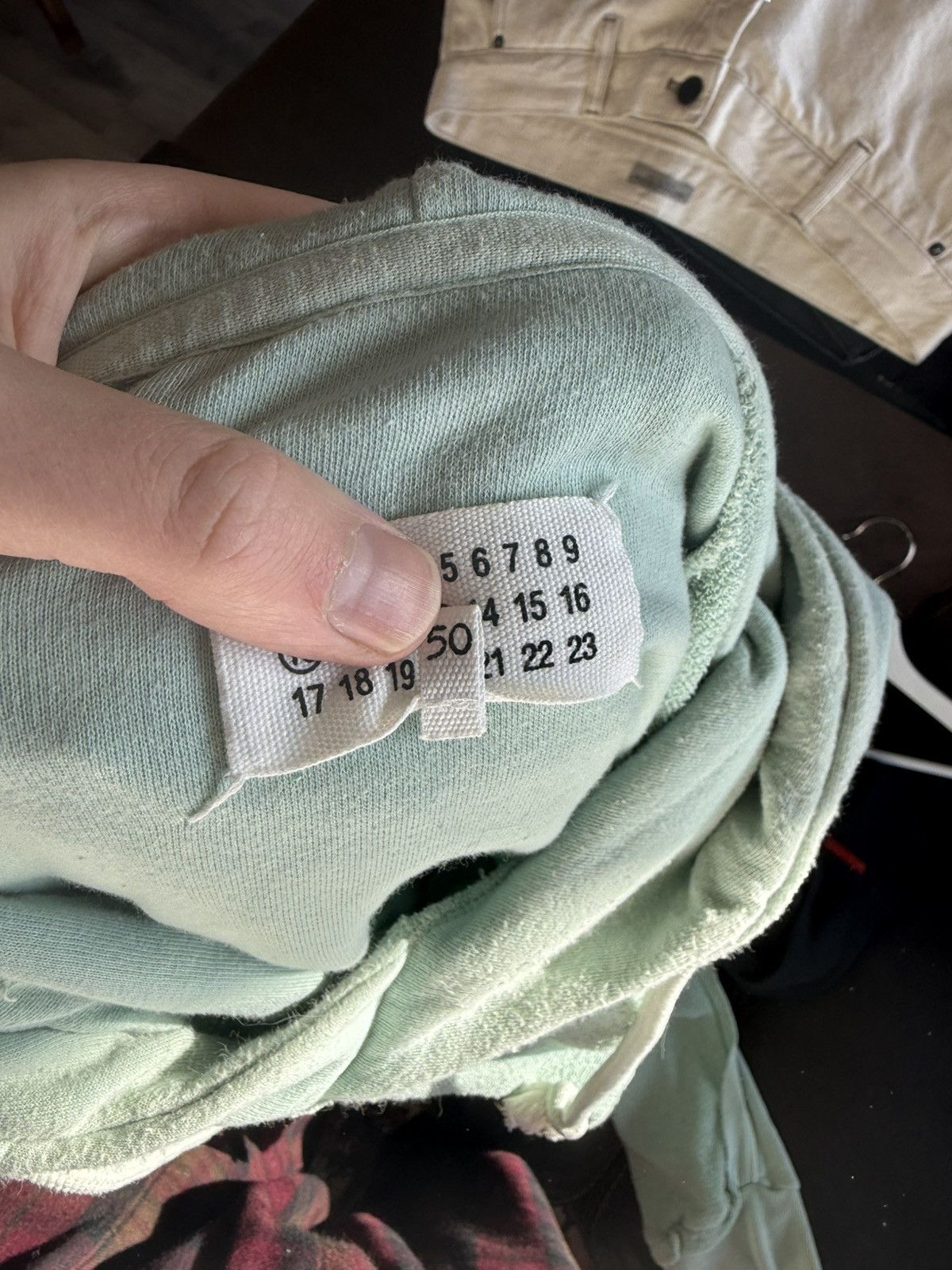 Maison Margiela Inside-Out Hooded Sweatshirt with Textured Panels Size US M / EU 48-50 / 2 - 14 Thumbnail