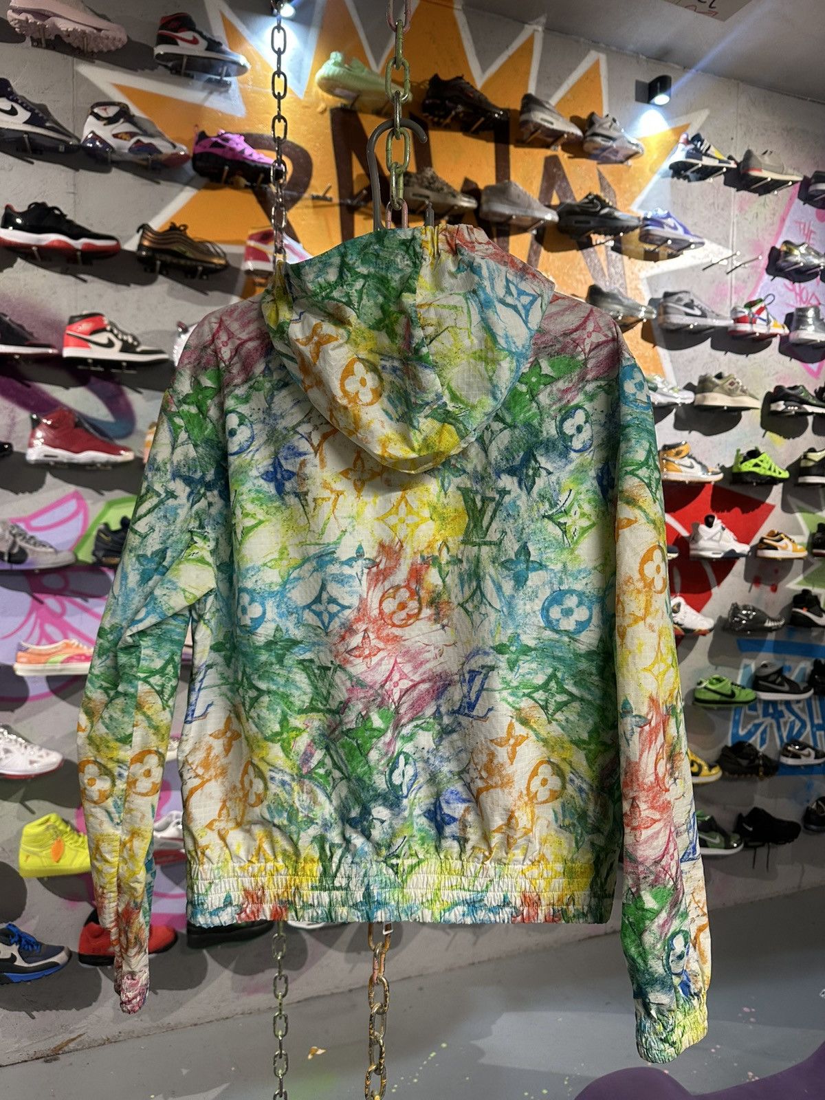 Louis Vuitton Louis Vuitton Pastel Monogram Windbreaker Size US M / EU 48-50 / 2 - 2 Thumbnail