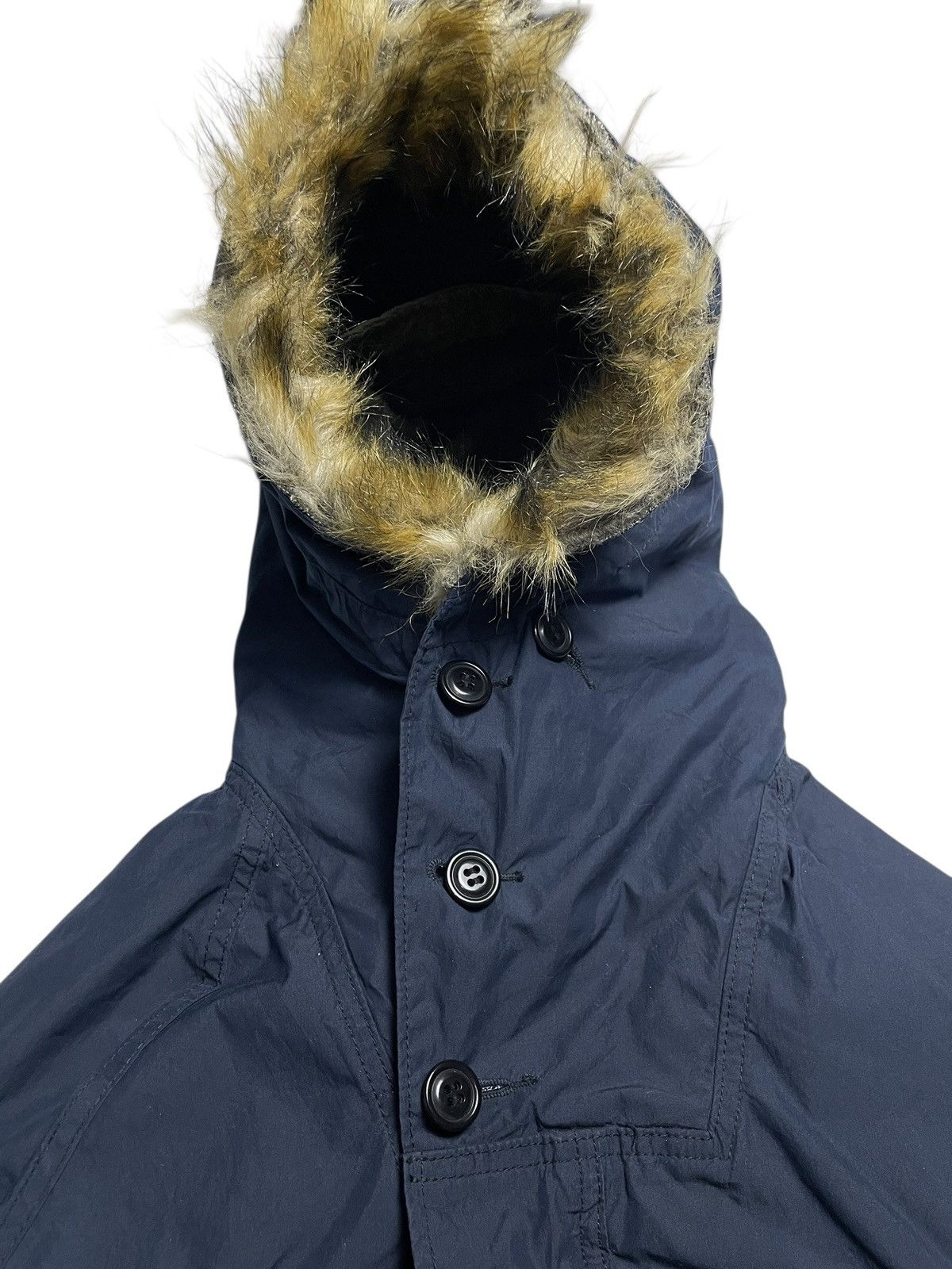 14th Addiction 2000’s Denim & Dungaree - Apocalypse Parka Fur Jacket Size US M / EU 48-50 / 2 - 8 Thumbnail