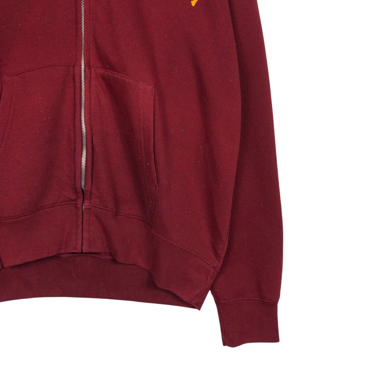 Japanese Brand Vintage Peace Skull Crown Hoodie Maroon Street Punk Graphic Size US L / EU 52-54 / 3 - 6 Thumbnail