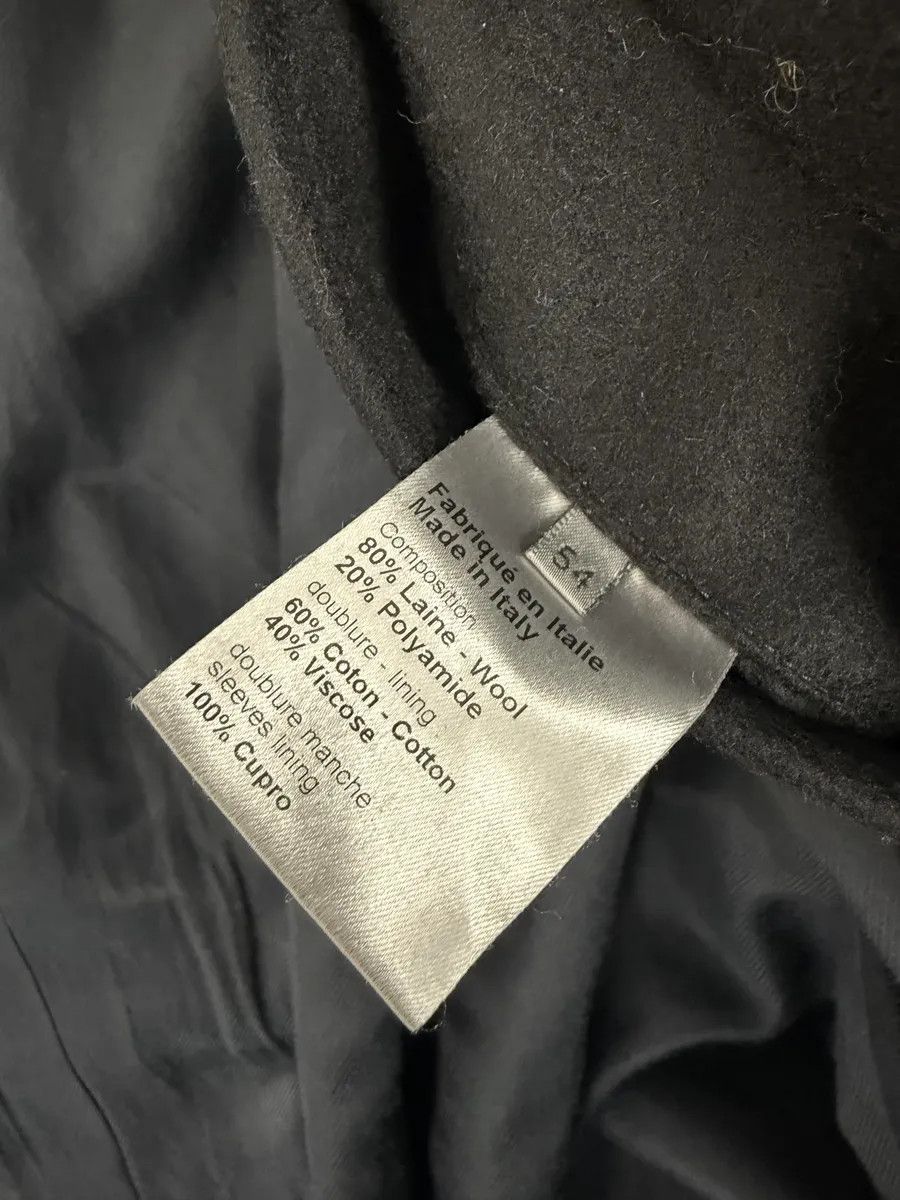 Dior AW2008 Dior Black Wool Classy Buttoned Trench Coat Size US M / EU 48-50 / 2 - 10 Thumbnail