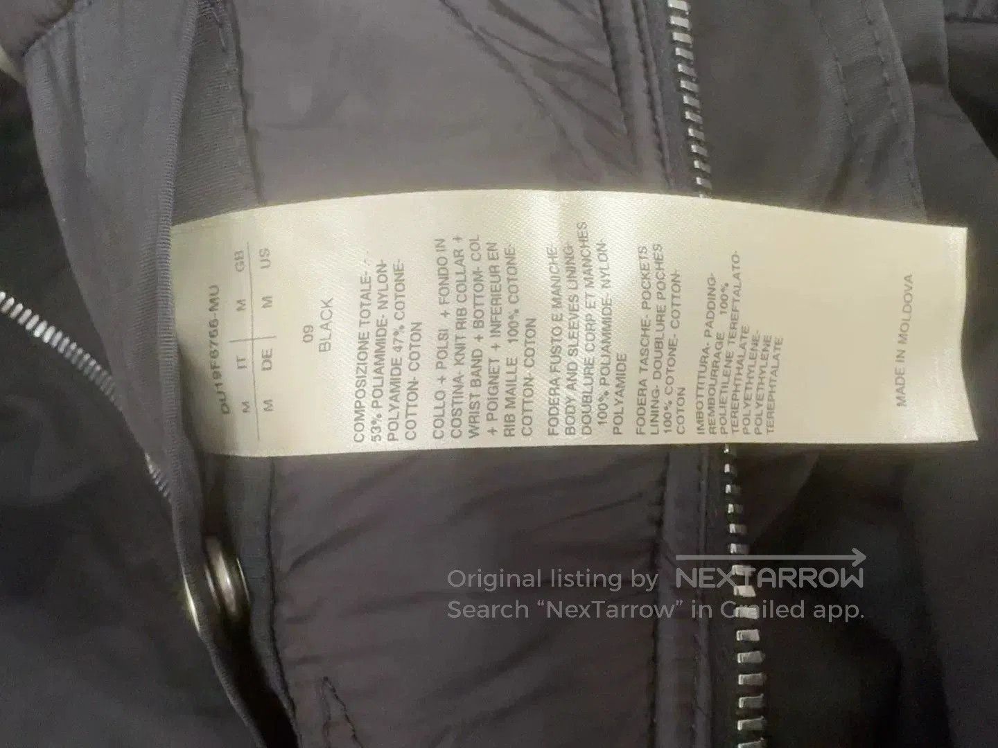 Rick Owens Drkshdw Rick Owens DRKSHDW Black MA1 Flight Jacket. Size US M / EU 48-50 / 2 - 4 Thumbnail