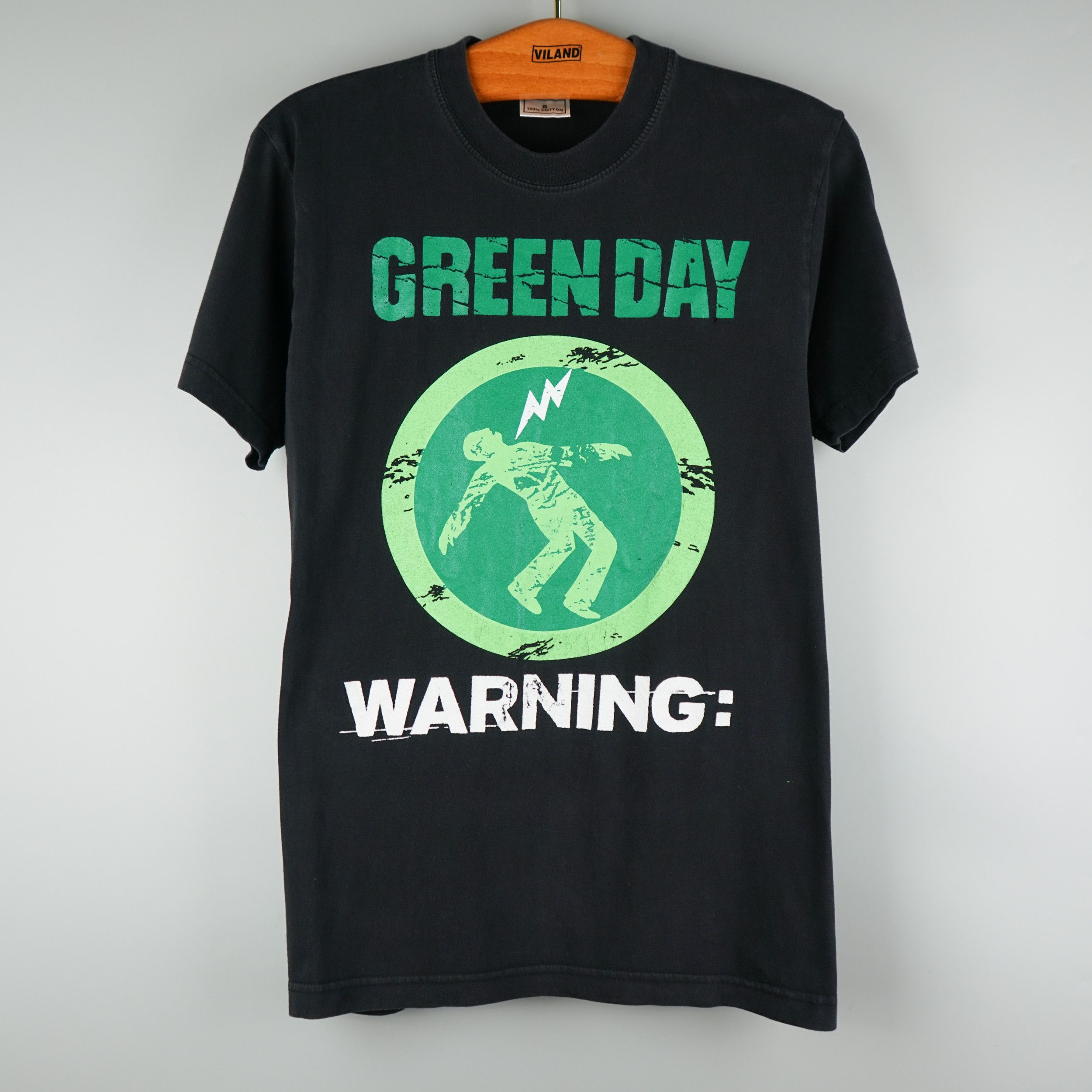 Band Tees × Vintage Vintage 2000 Green Day T-Shirt Warning Size US S / EU 44-46 / 1 - 1 Thumbnail