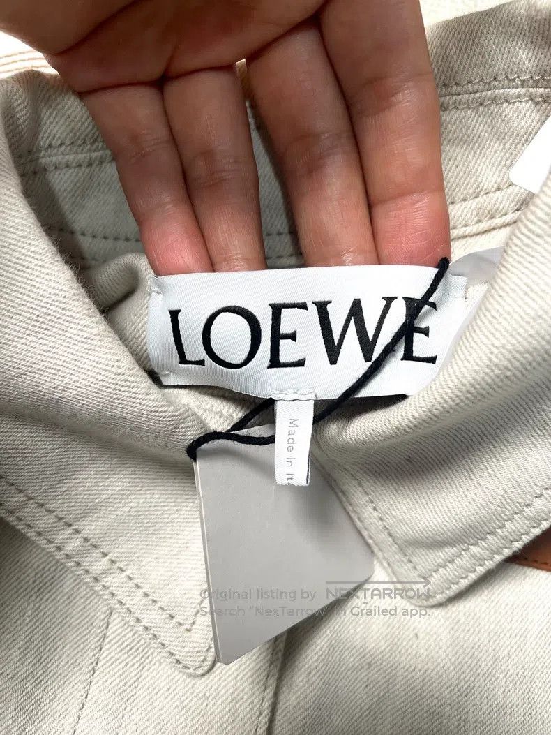 Loewe Loewe SS24 Embroidered Collar Single-Breasted Casual Jacke Size XXS / US 00 / IT 34 - 3 Thumbnail