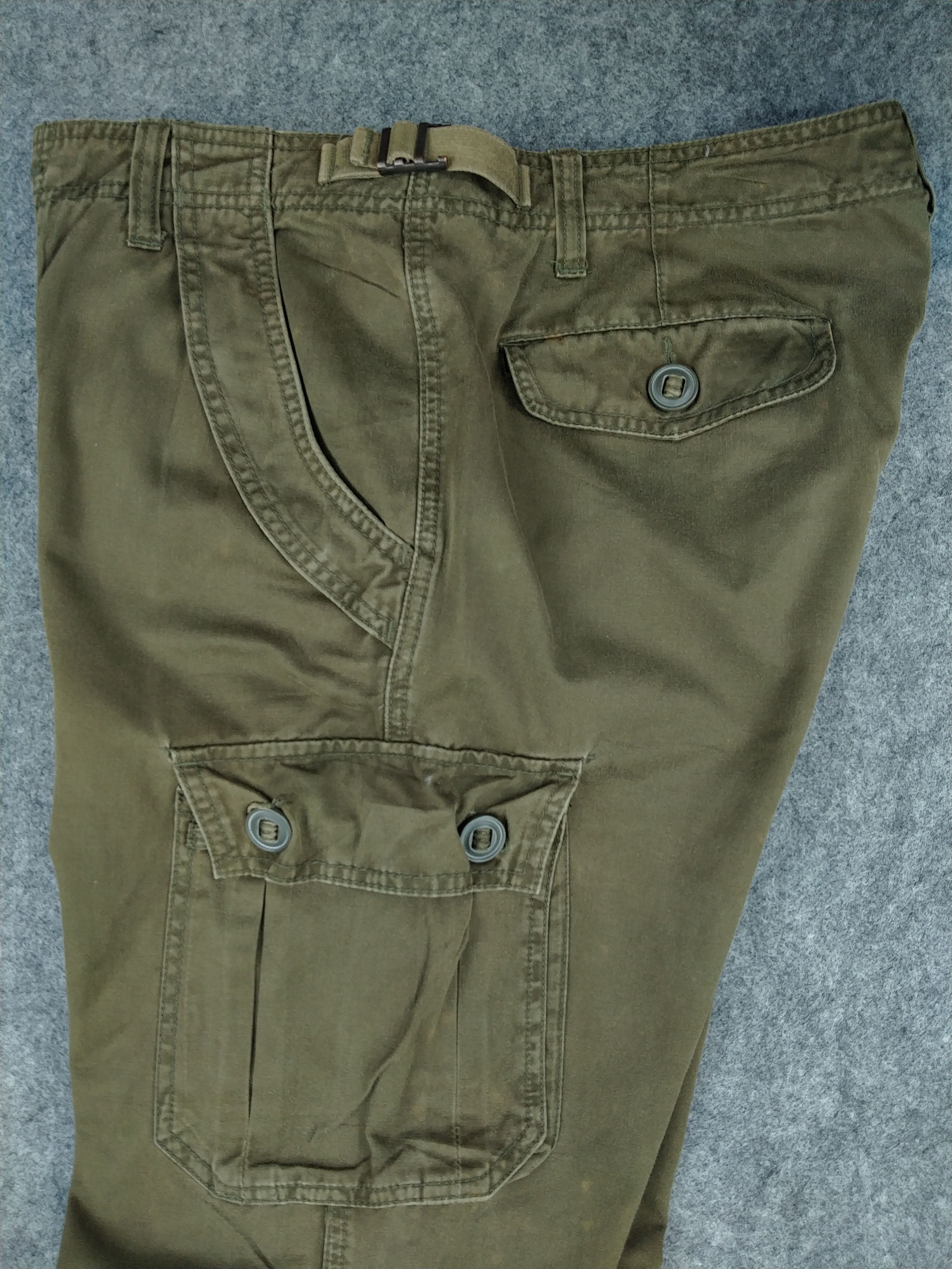 Japanese Brand Back Number Japanese Brand Cargo Multi Pocket 35x26.5 -CP194 Size US 35 - 3 Thumbnail