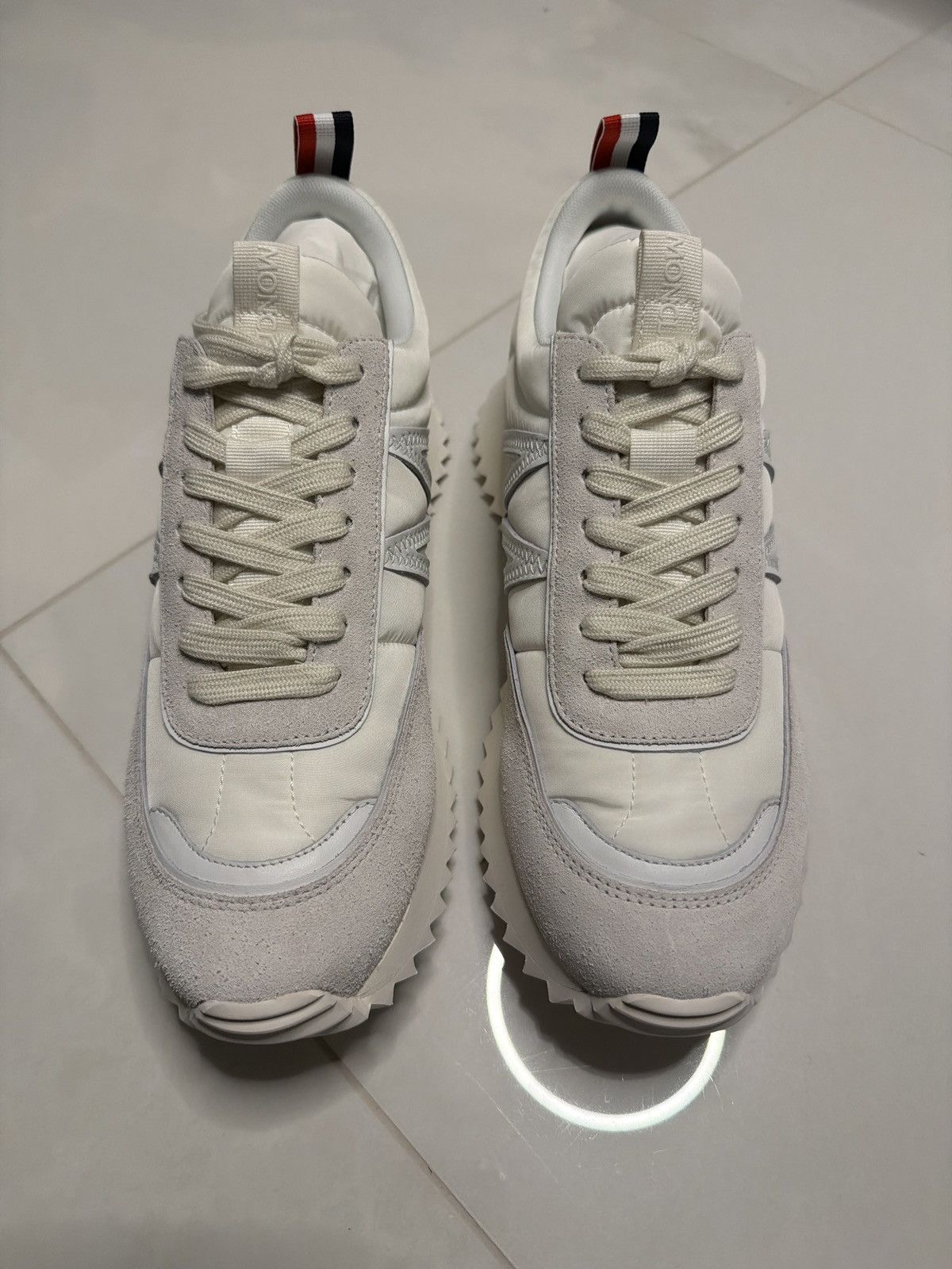 Moncler Moncler Pacey Low Top Sneaker - 43 (9) in white/grey NEW+BOX Size US 10 / EU 43 - 8 Thumbnail