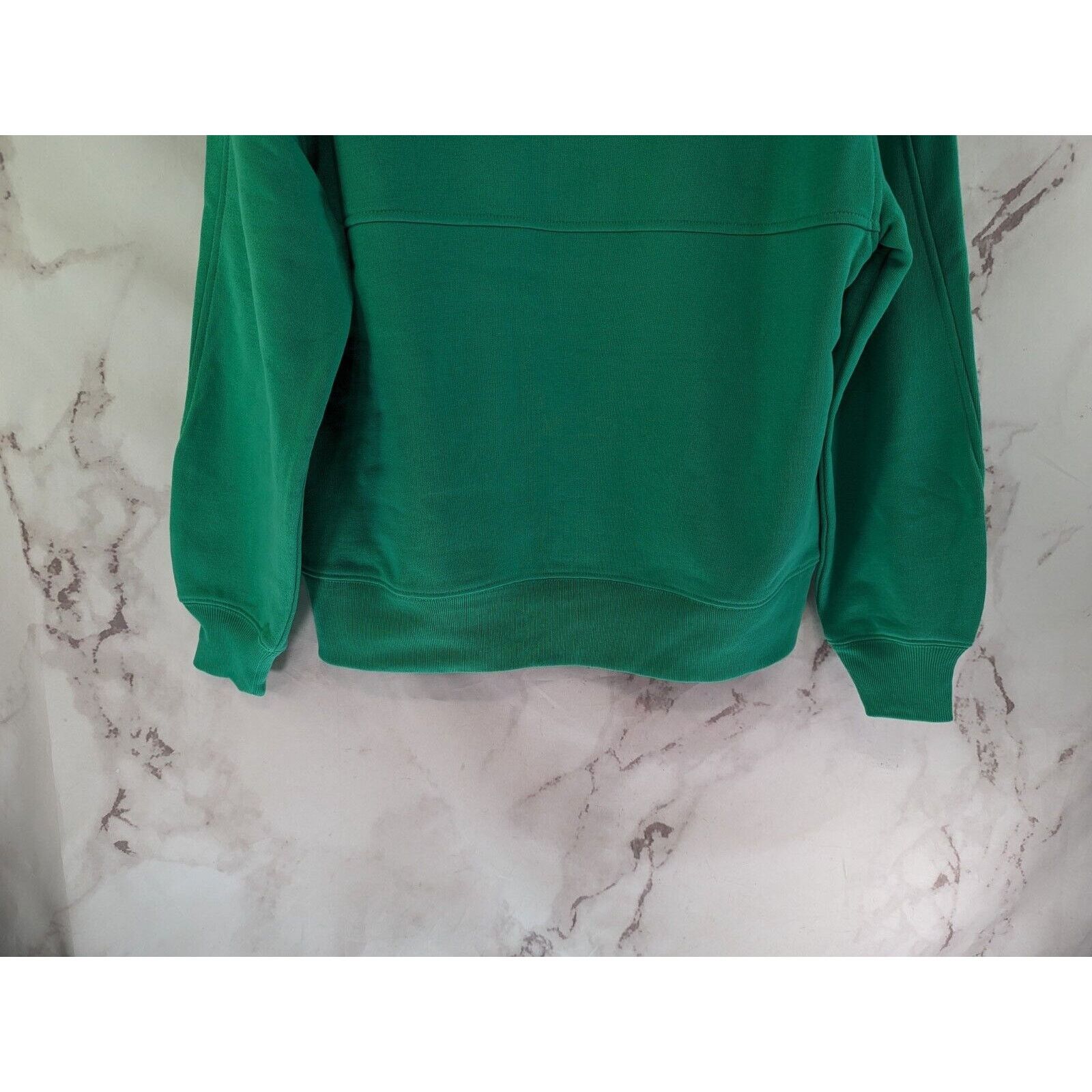Everlane Everlane Sweatshirt Womens XS Green Track Hoodie Pullover Size XS / US 0-2 / IT 36-38 - 7 Thumbnail
