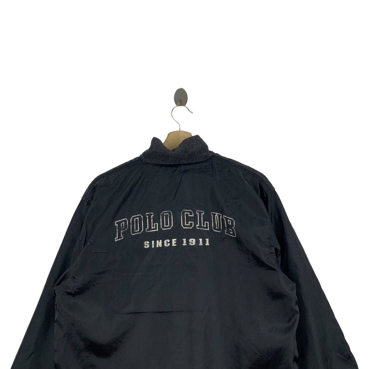 U.S. Polo Assn. × Vintage Vintage POLO CLUB Casualwear Fleece Light Jacket Sweater Size US M / EU 48-50 / 2 - 6 Thumbnail