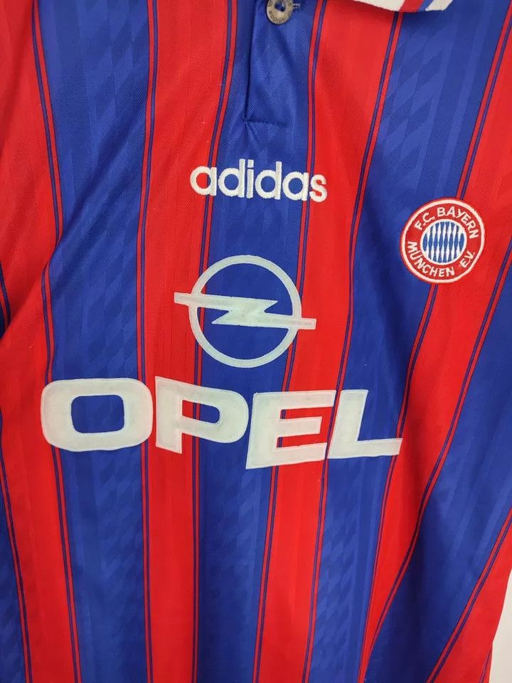 Adidas 1995/97 FC Bayern Munich Munchen 20 #RIZZITELLI Home Kit Size US L / EU 52-54 / 3 - 10 Thumbnail