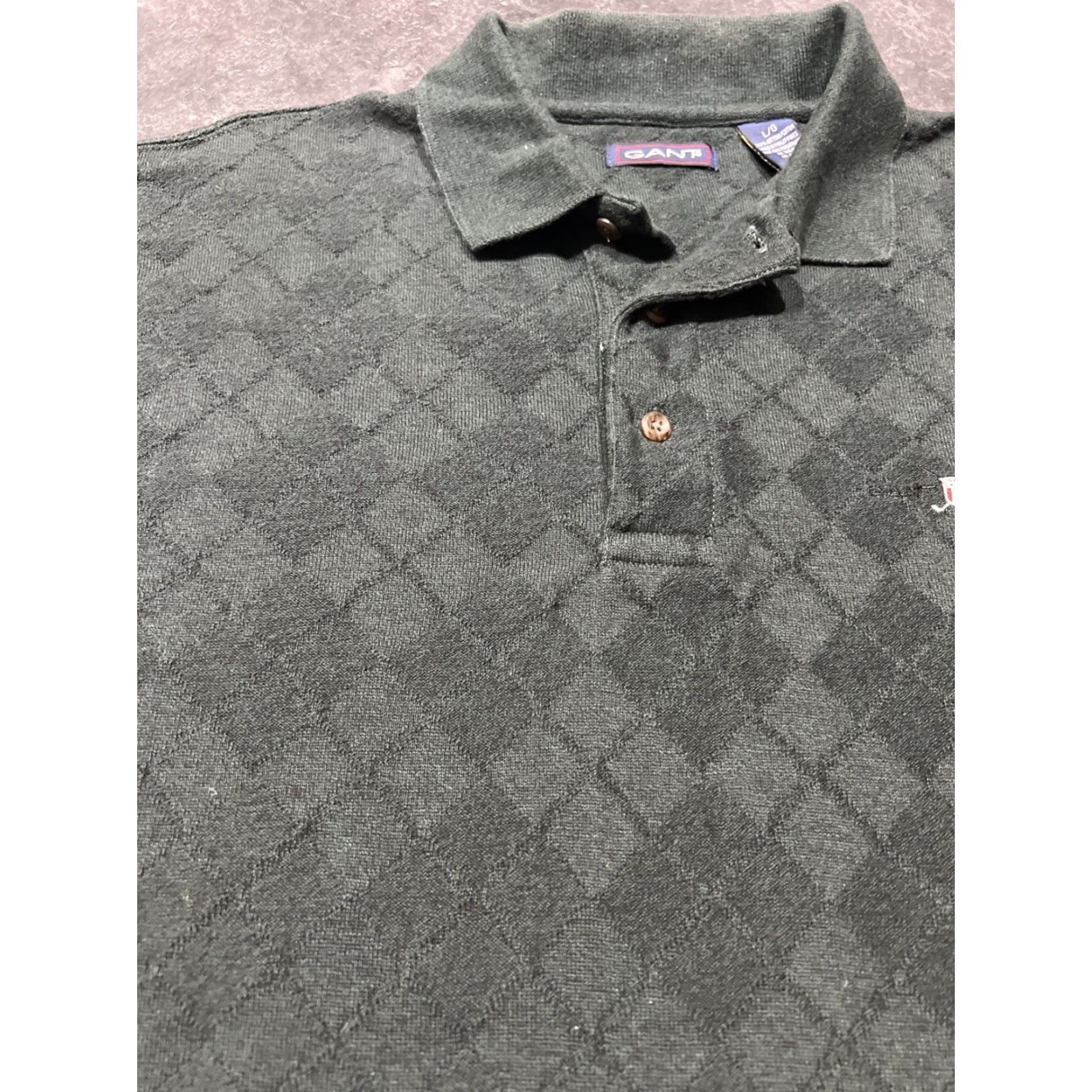 Gant VINTAGE Gant Golf Polo Shirt Men’s Large Dark Green Short Sleeve Mens Size US L / EU 52-54 / 3 - 4 Thumbnail