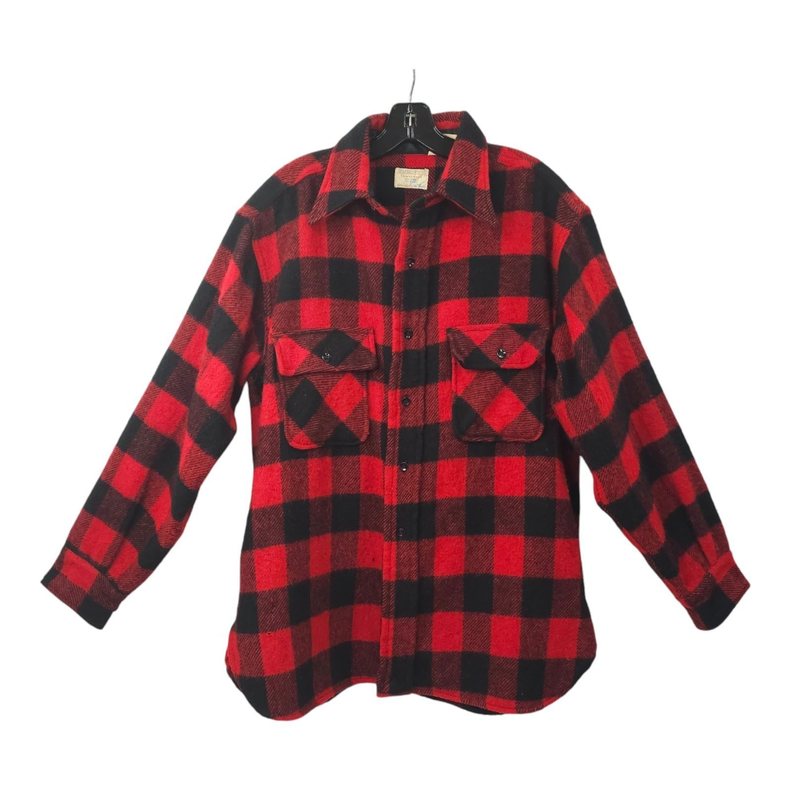Towncraft Towncraft Buffalo Plaid Shacket READ Shirt Jacket Mens L Size US L / EU 52-54 / 3 - 1 Thumbnail