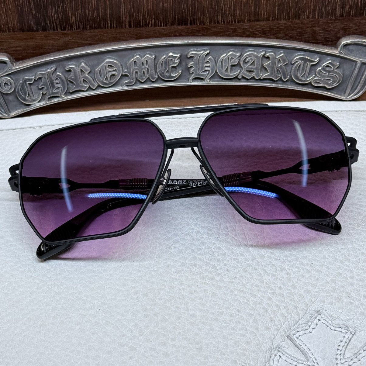 Chrome Hearts Chrome Hearts Ripping 1/1 Sunglasses Size ONE SIZE - 1 Thumbnail