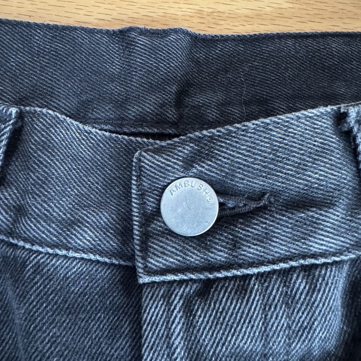 Ambush Design AMBUSH Black Denim Jeans Size US 32 / EU 48 - 3 Thumbnail