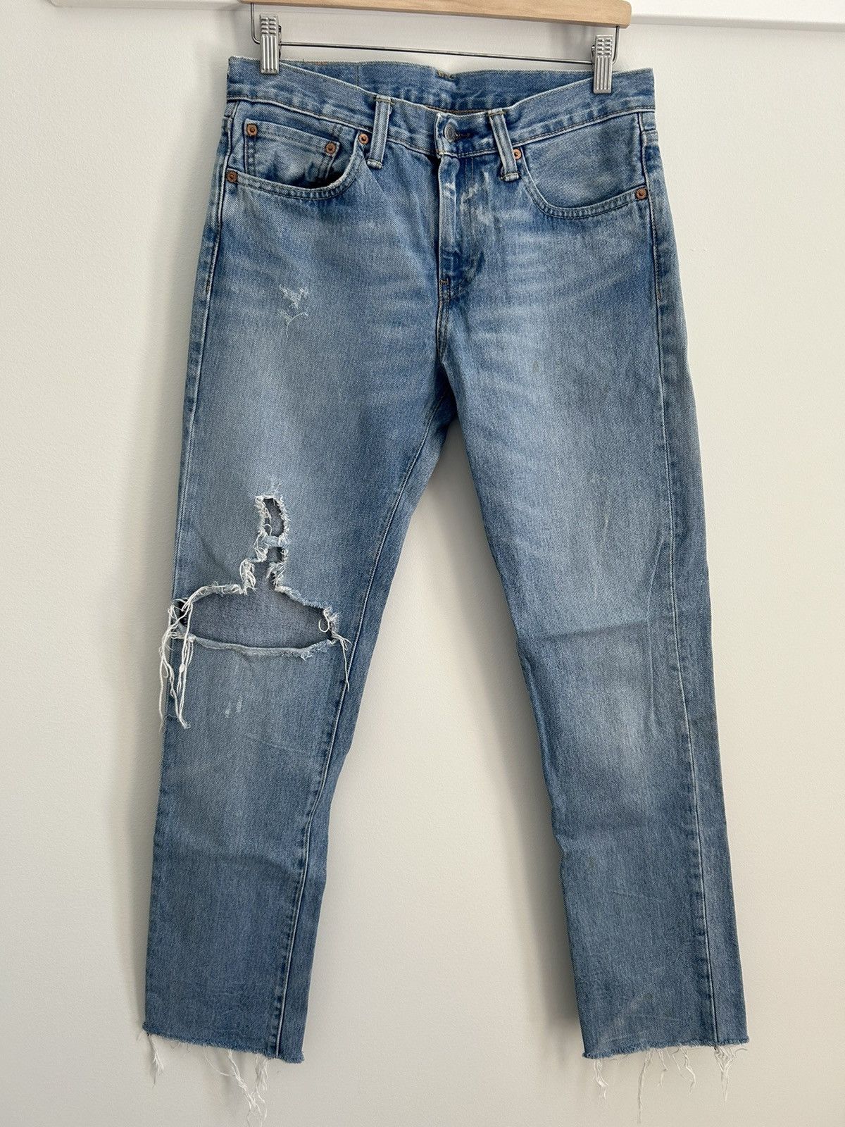 image of Levis x Vintage Levi's 511 31X34 in Blue, Men's (Size 32)