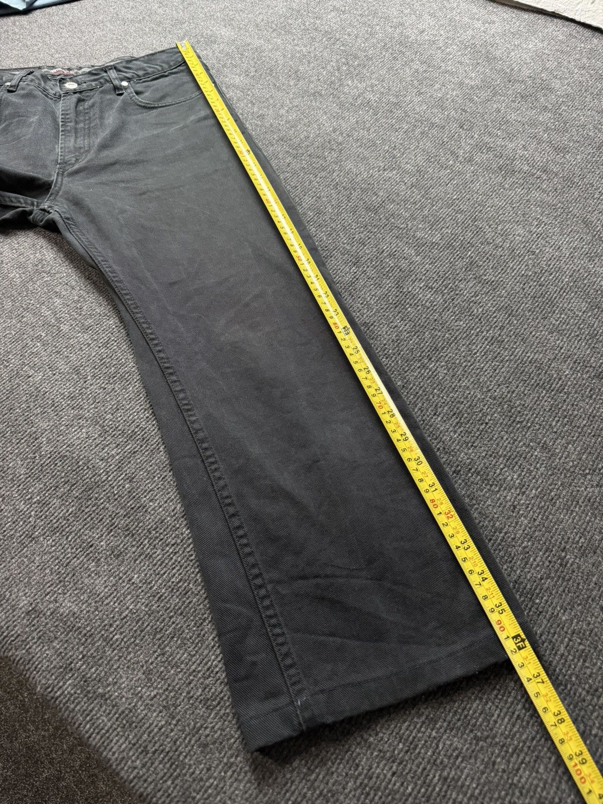 Hugo Boss Retro VNTG 90s Hugo Boss Faded Black Pants Straight Fit Y2K Size US 30 / EU 46 - 21 Thumbnail