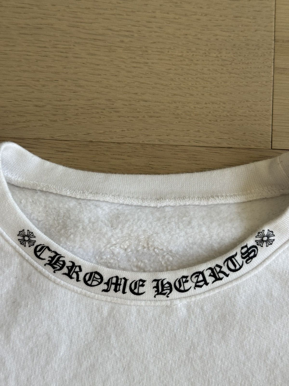 Chrome Hearts Chrome hearts script crewneck Size US L / EU 52-54 / 3 - 7 Thumbnail