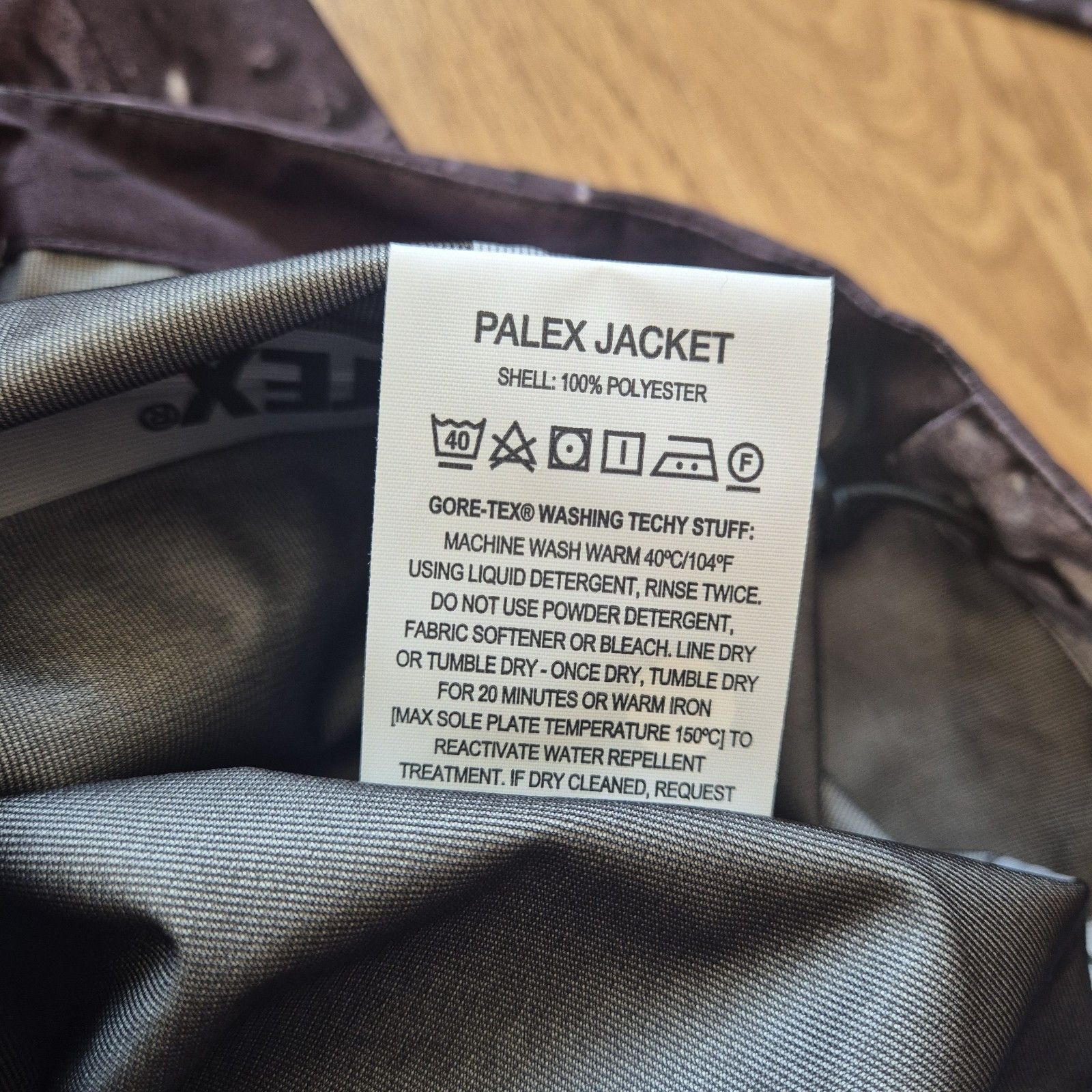 Palace Palace Gore-Tex Palex Jacket Black Rain FW19 Size US S / EU 44-46 / 1 - 10 Thumbnail