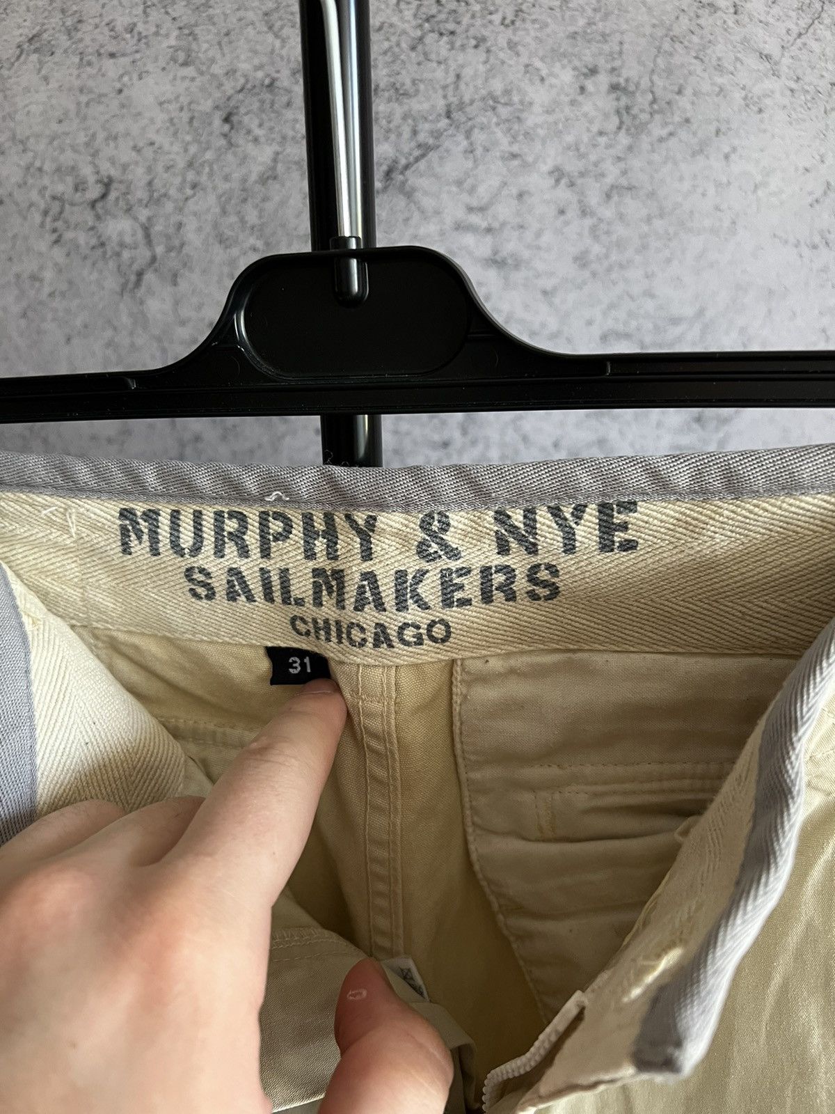 Murphy&nye Sailmakers Chicago Pants Y2K Baggy Cotton Pants